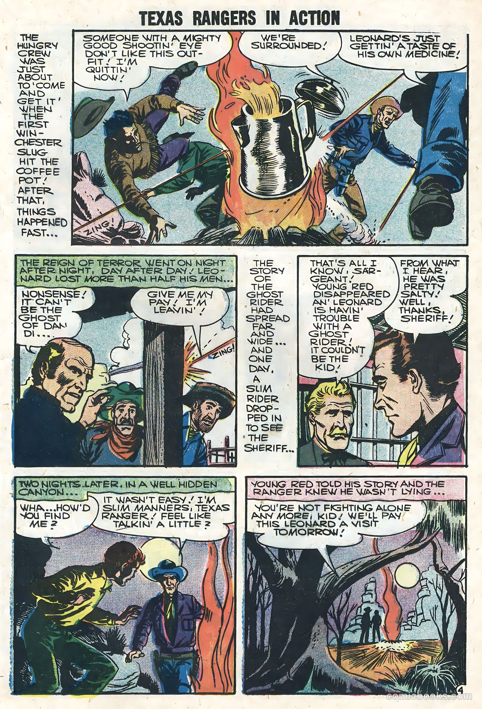 Texas Rangers in Action #6 (1957) — page 13 of 36