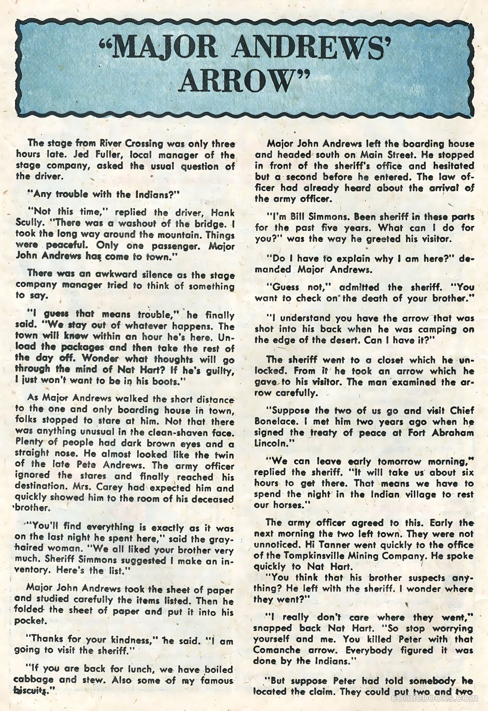 Texas Rangers in Action #6 (1957) — page 16 of 36