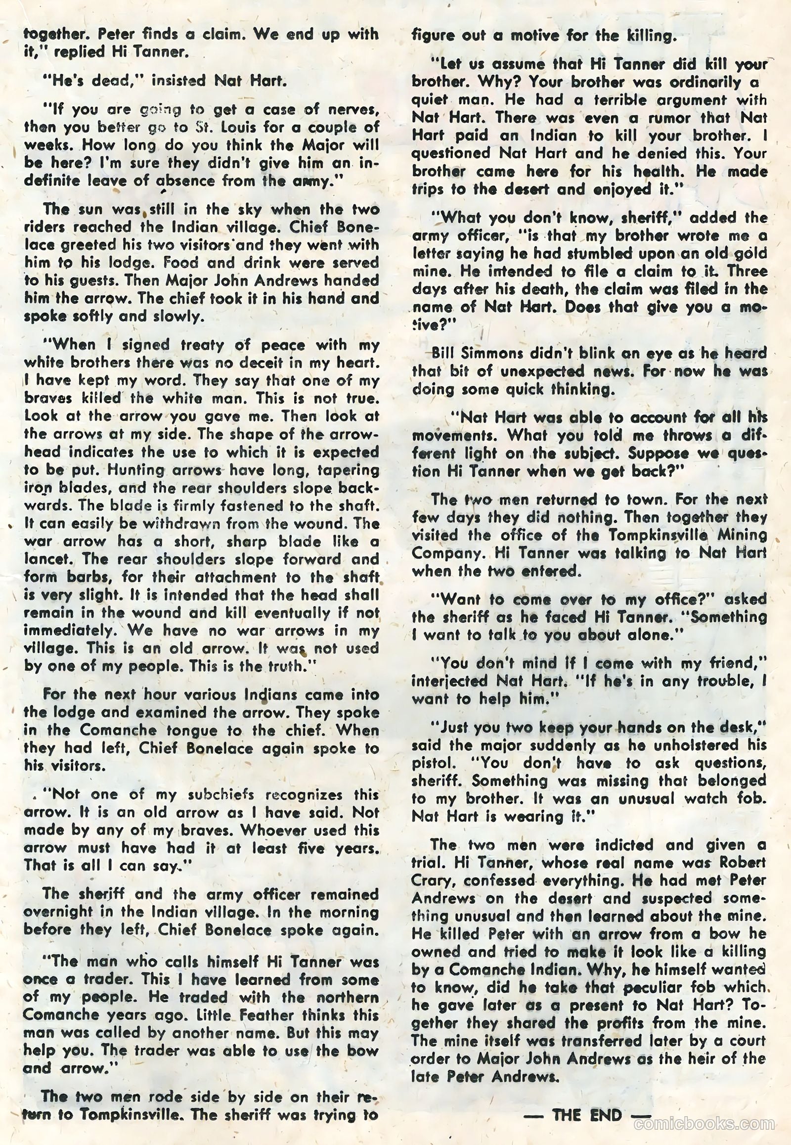 Texas Rangers in Action #6 (1957) — page 17 of 36