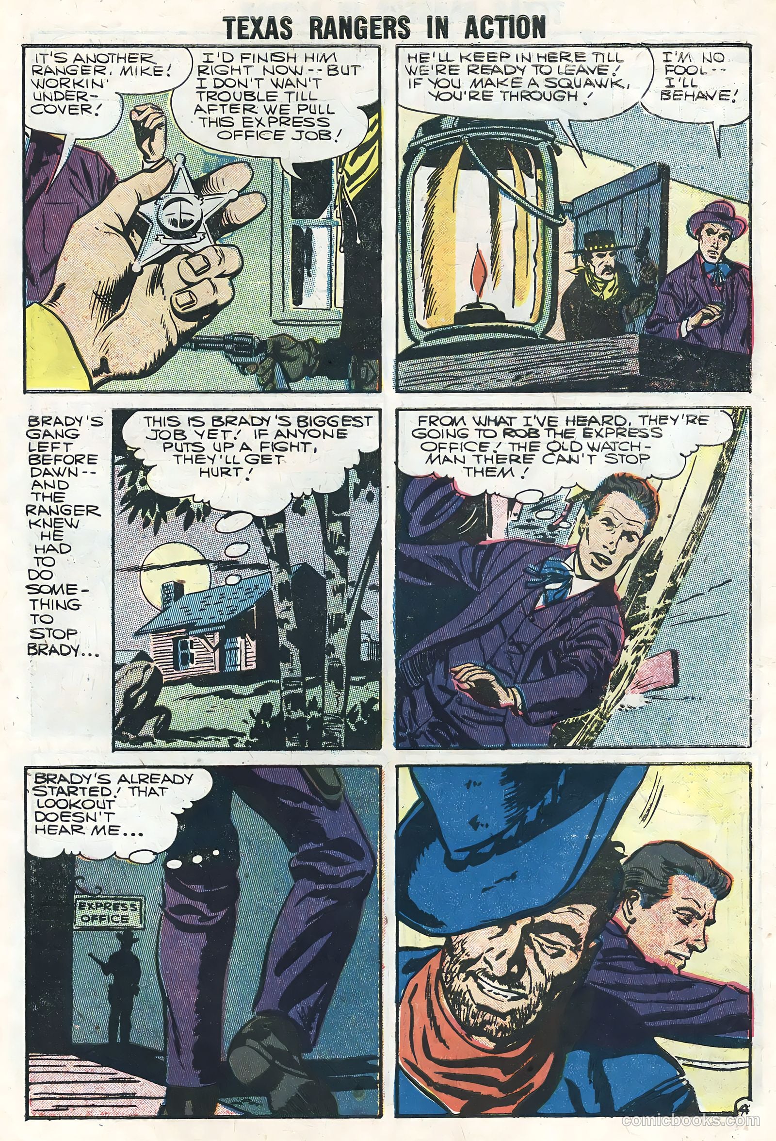 Texas Rangers in Action #6 (1957) — page 27 of 36