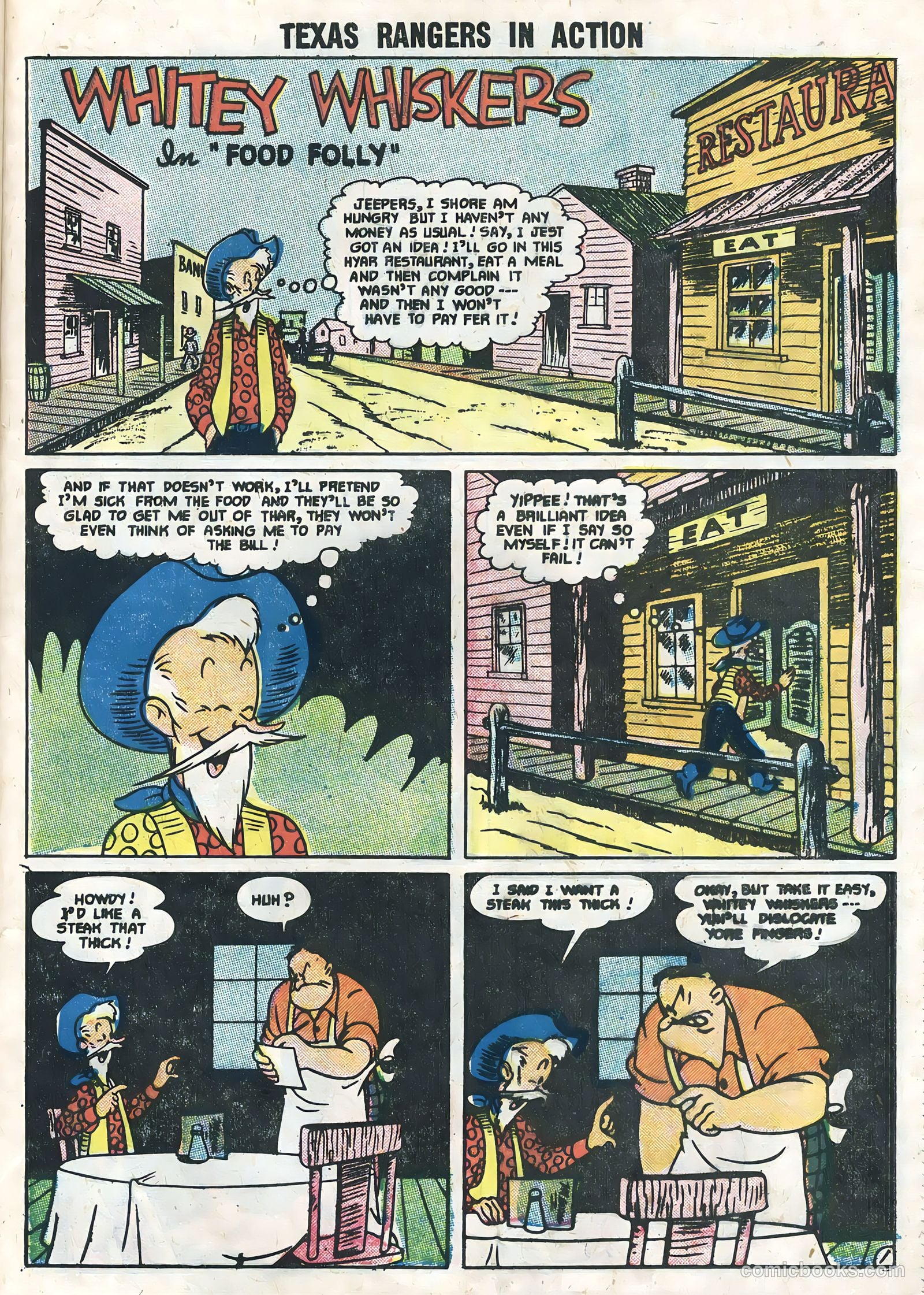 Texas Rangers in Action #6 (1957) — page 29 of 36