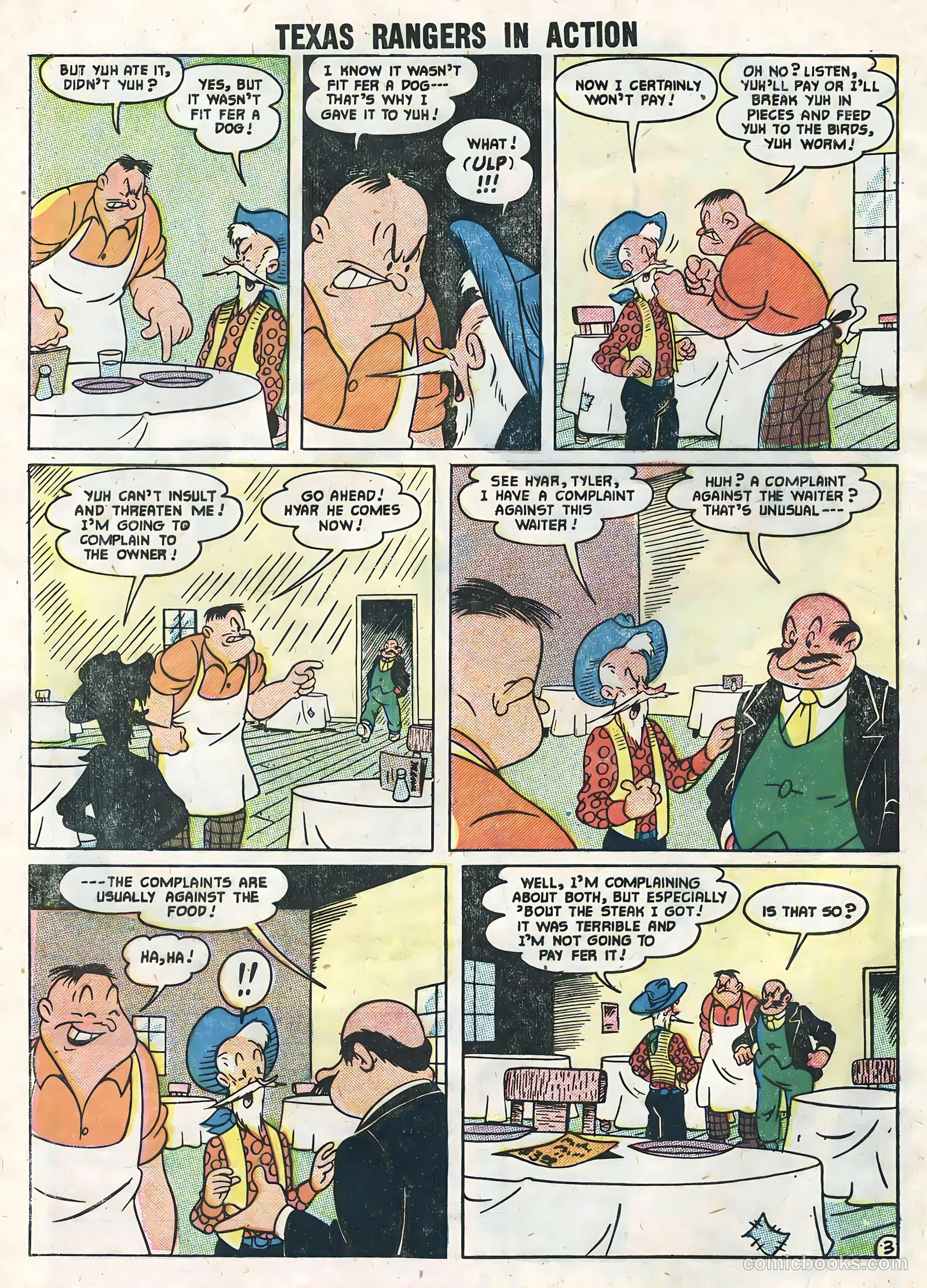 Texas Rangers in Action #6 (1957) — page 32 of 36