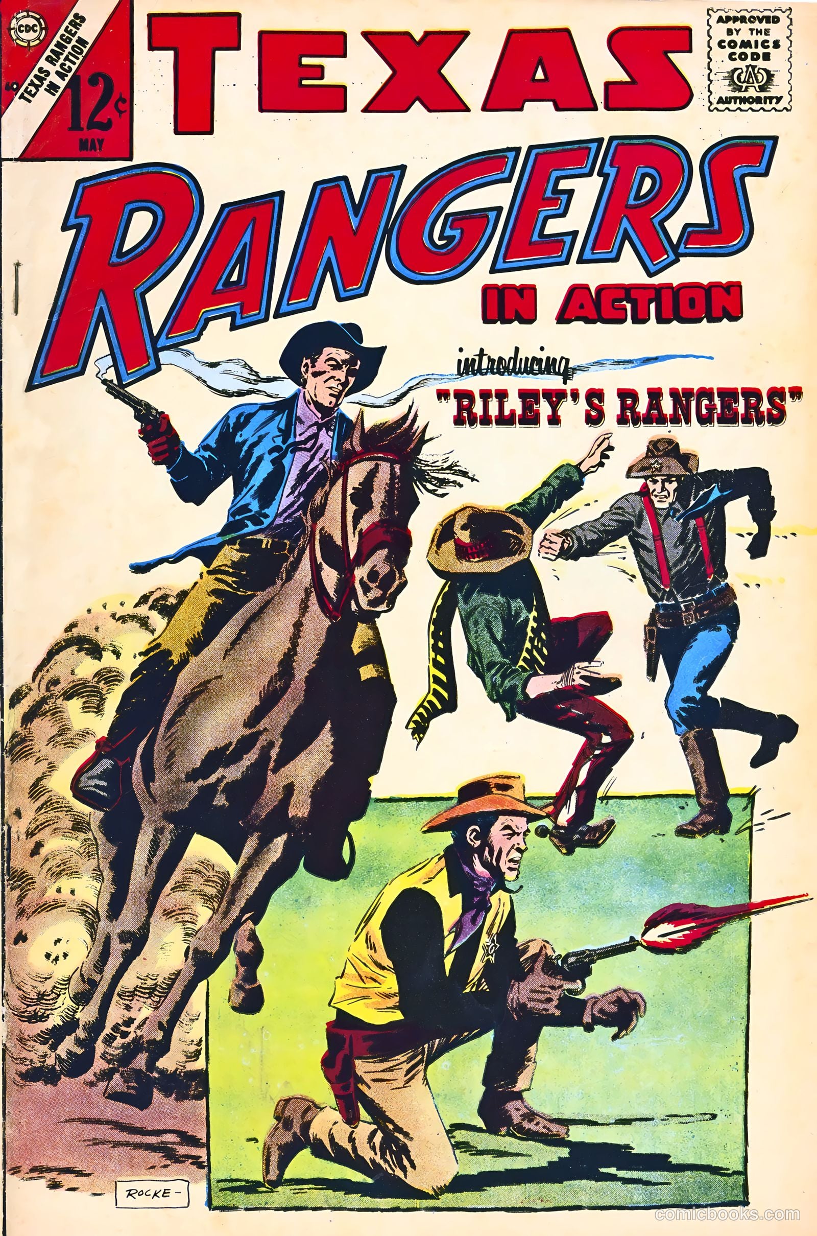 Texas Rangers in Action #60