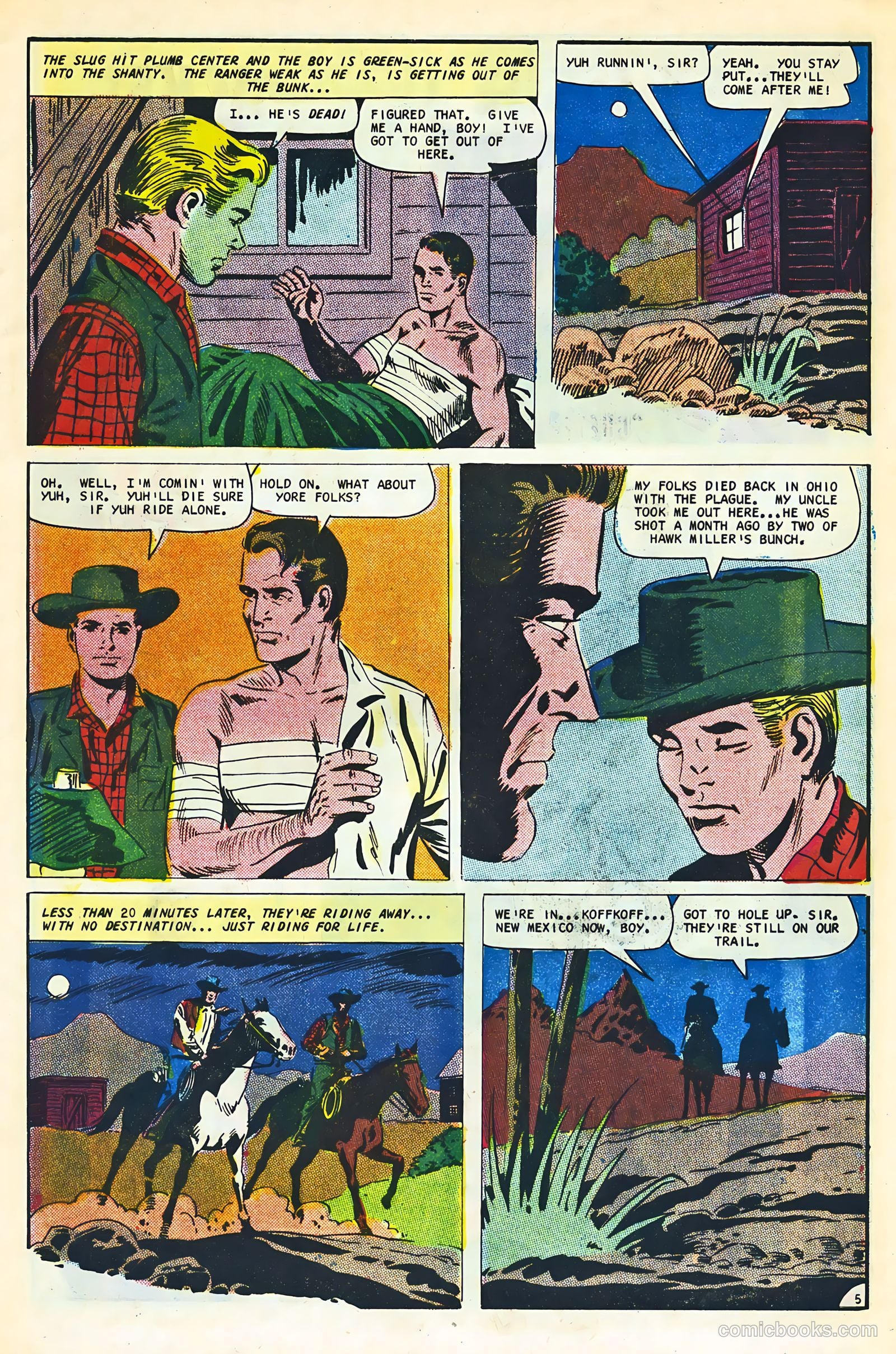 Texas Rangers in Action #60 (1967) — page 9 of 36
