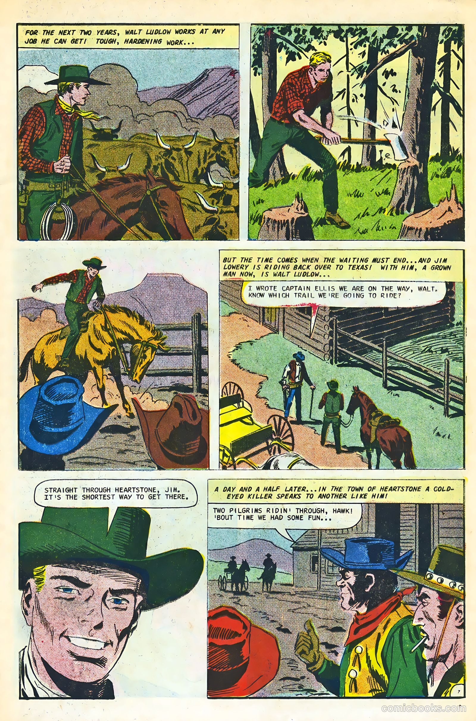 Texas Rangers in Action #60 (1967) — page 11 of 36
