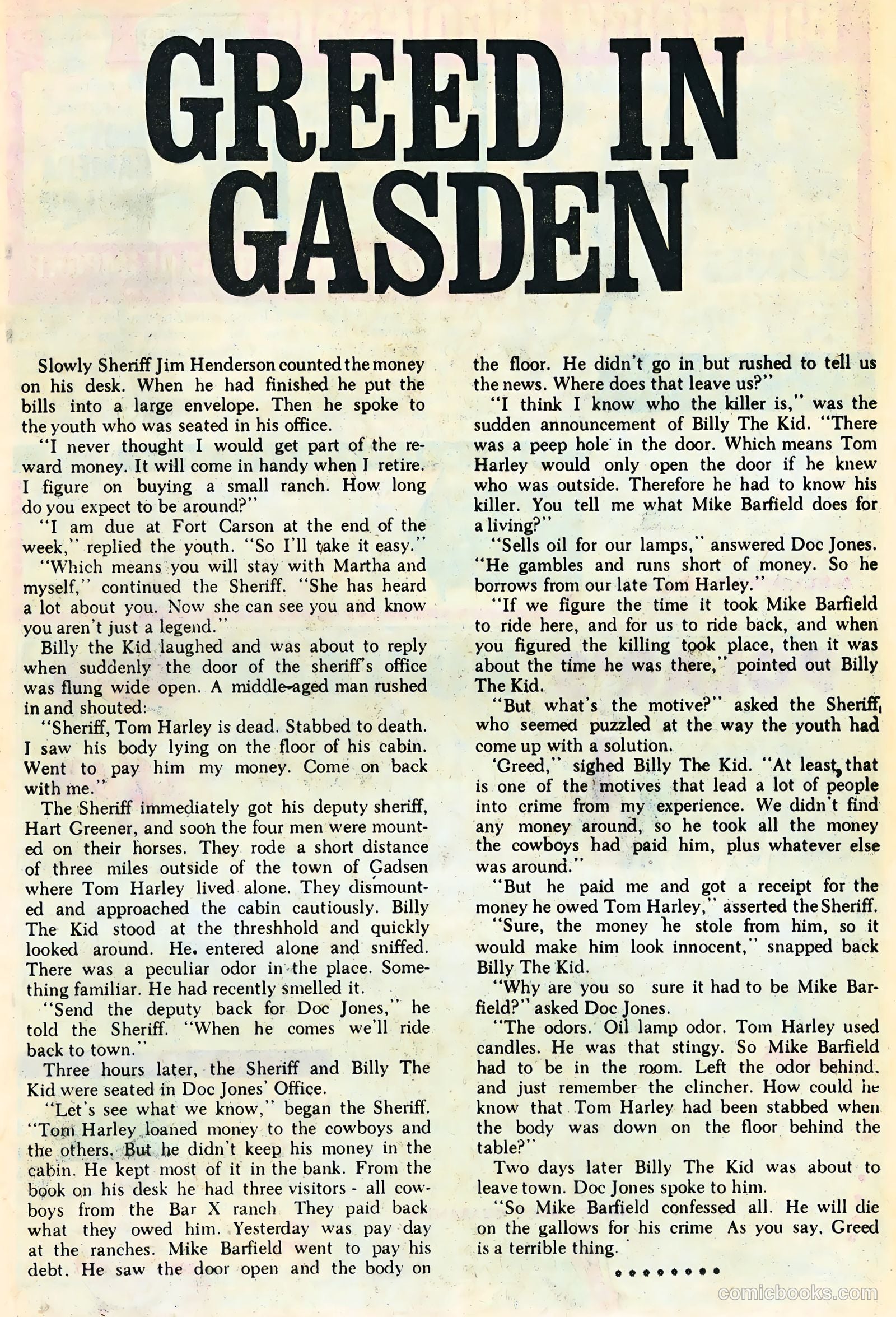 Texas Rangers in Action #60 (1967) — page 13 of 36