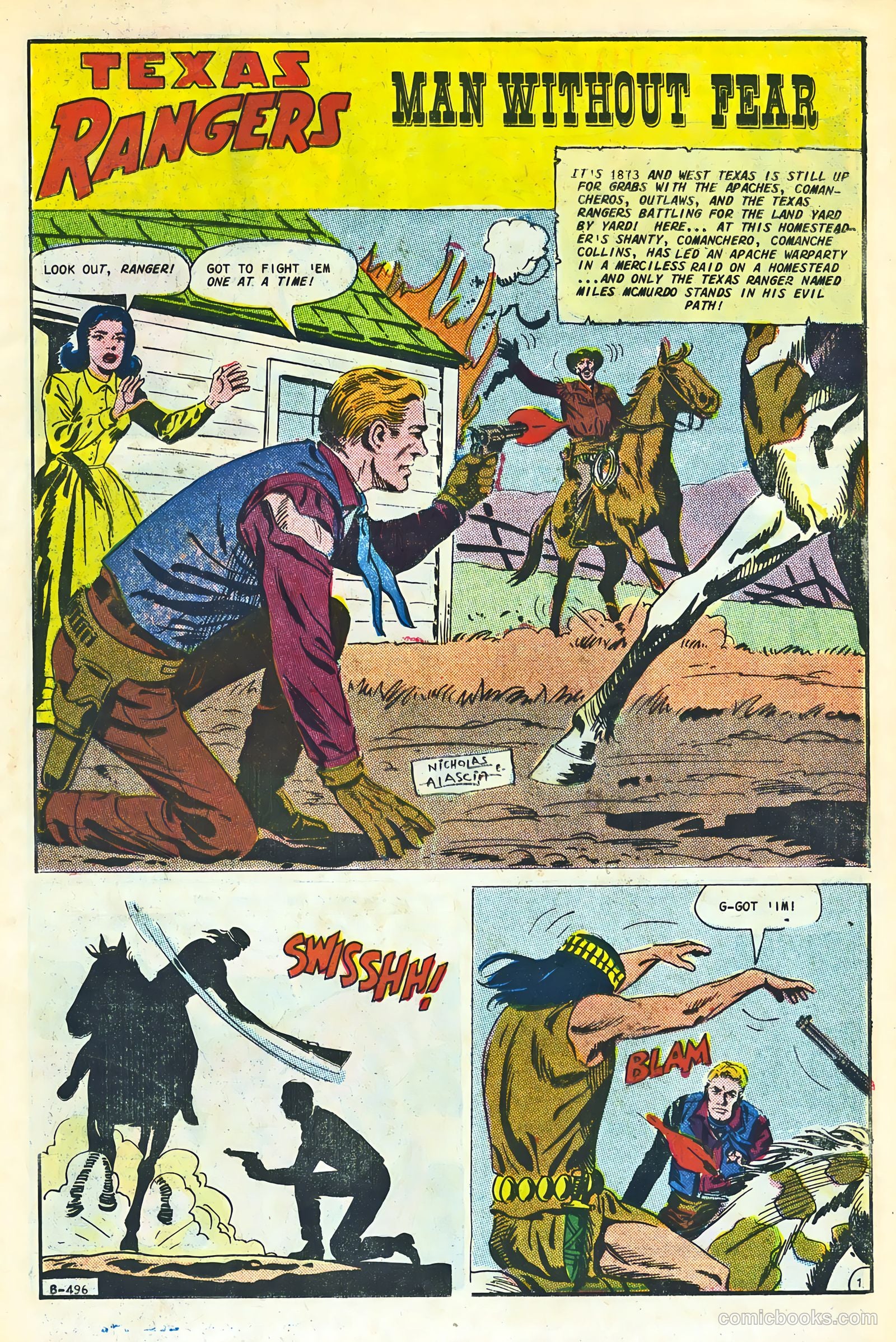 Texas Rangers in Action #60 (1967) — page 15 of 36