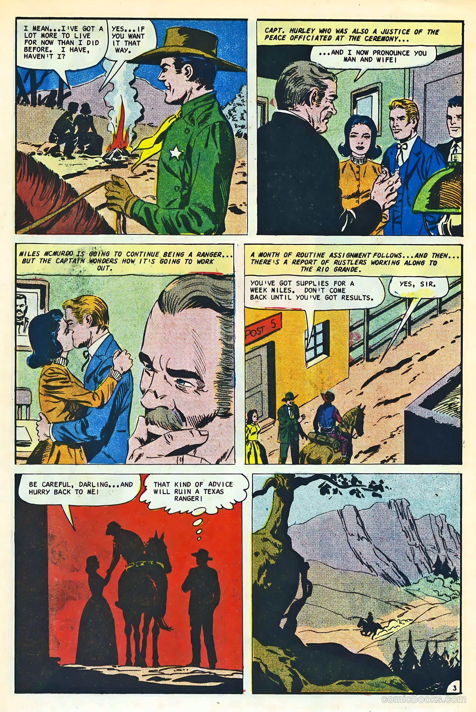 Texas Rangers in Action #60 (1967) — page 17 of 36