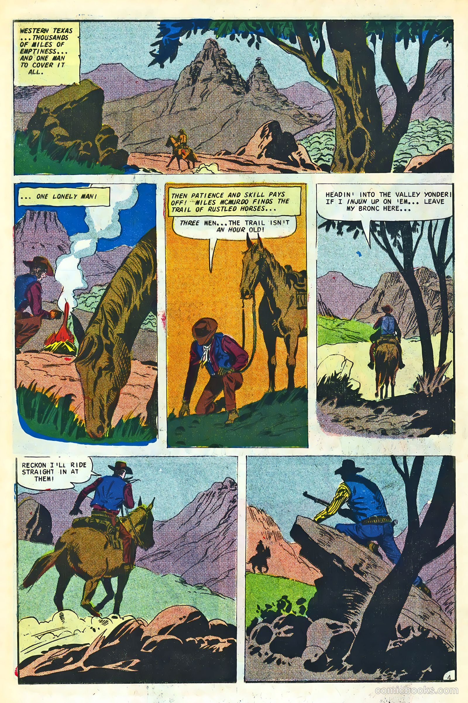 Texas Rangers in Action #60 (1967) — page 18 of 36