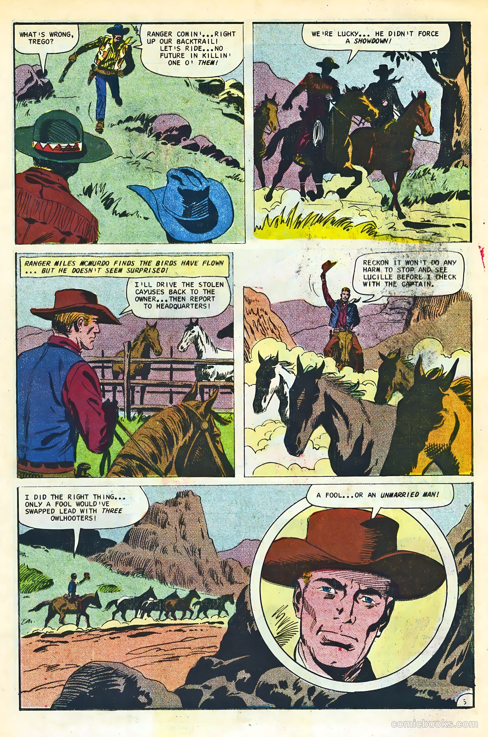 Texas Rangers in Action #60 (1967) — page 19 of 36