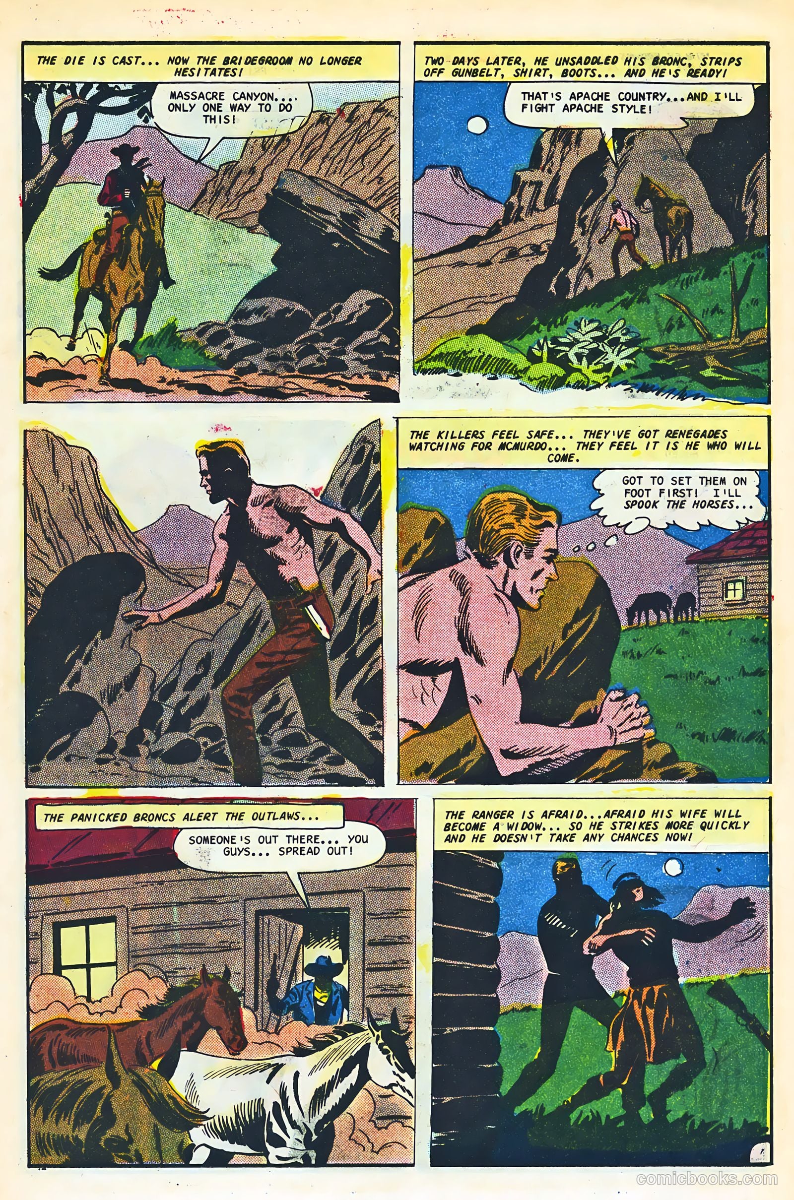 Texas Rangers in Action #60 (1967) — page 21 of 36