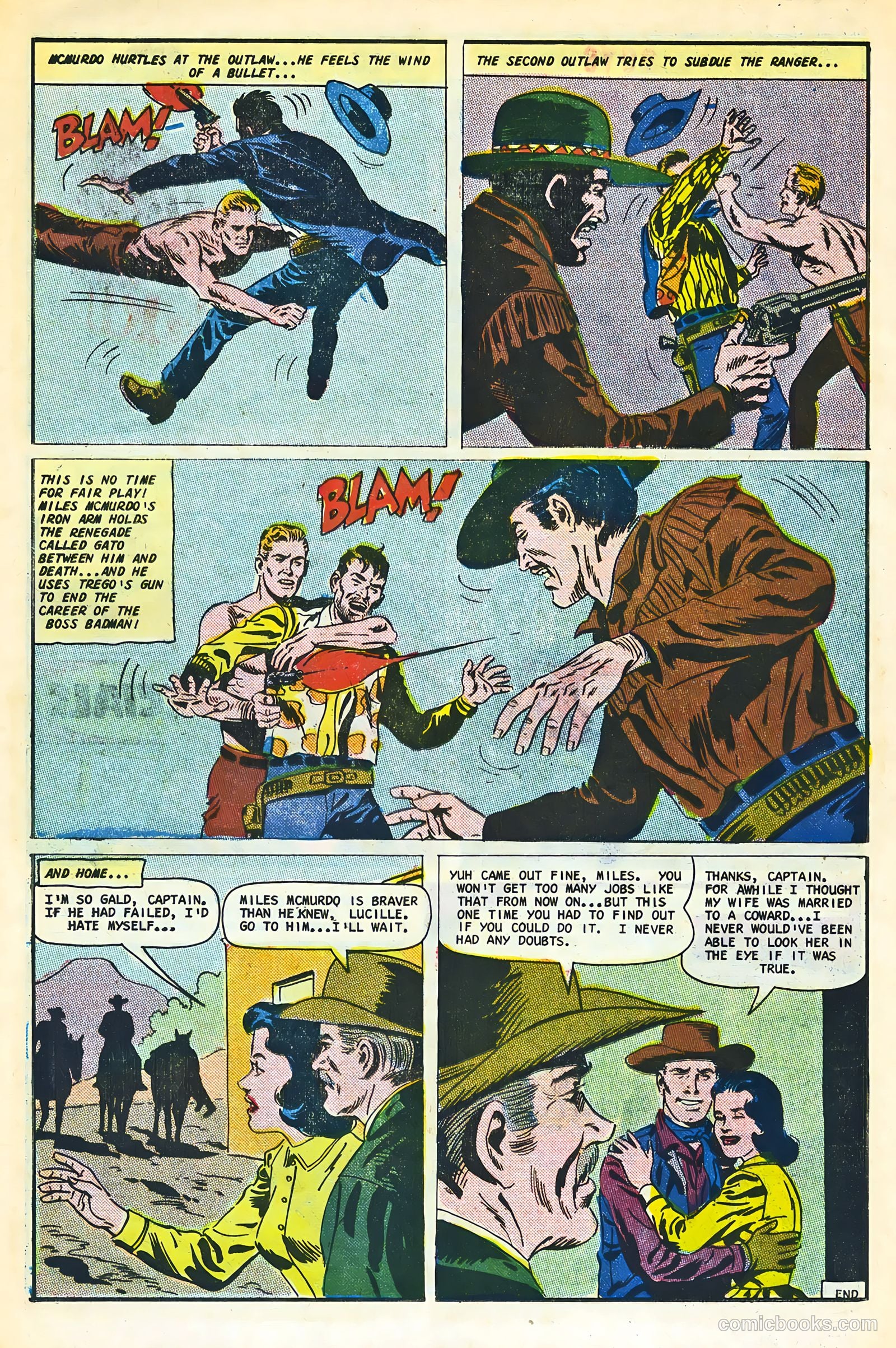 Texas Rangers in Action #60 (1967) — page 22 of 36