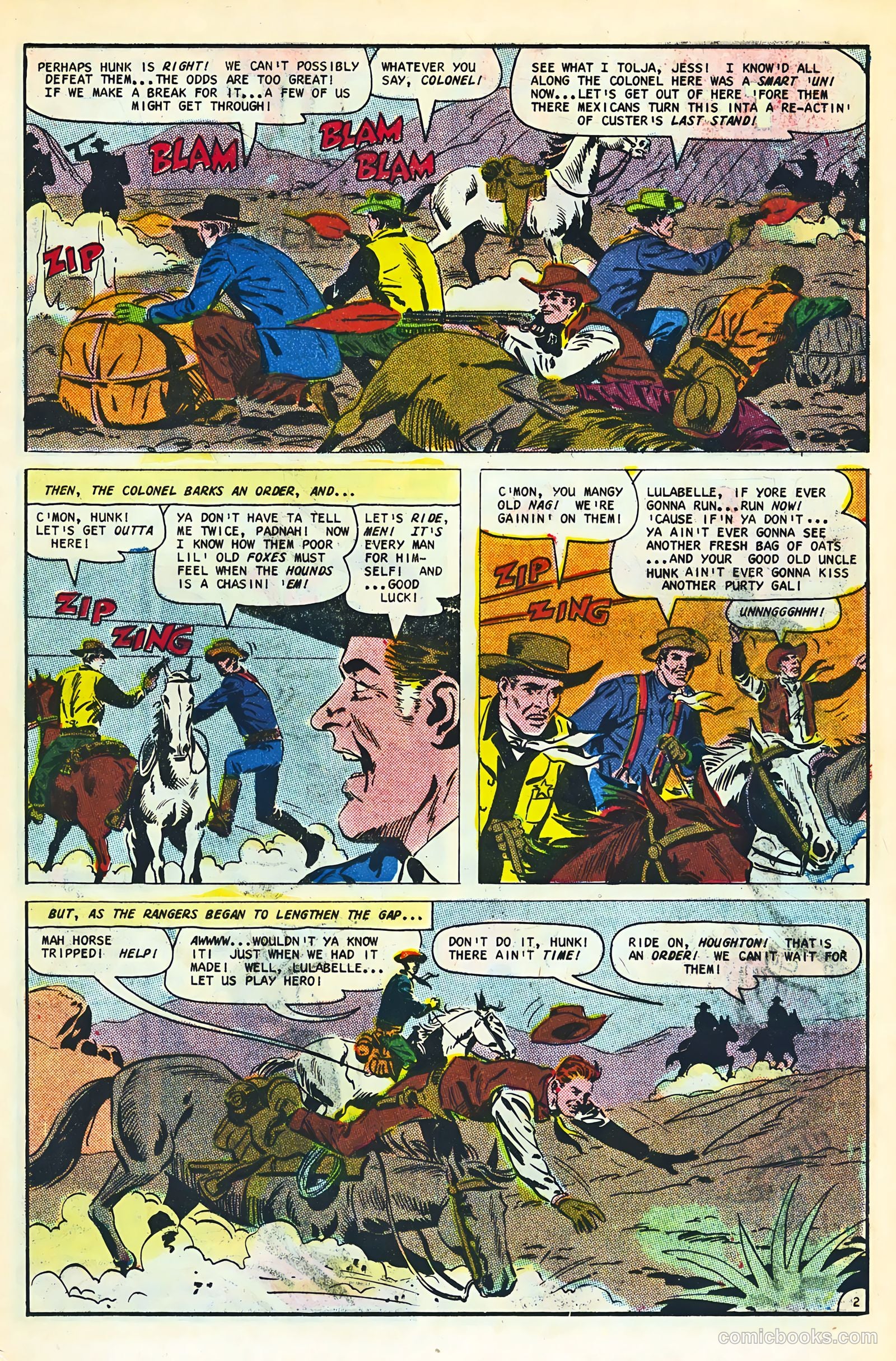 Texas Rangers in Action #60 (1967) — page 25 of 36