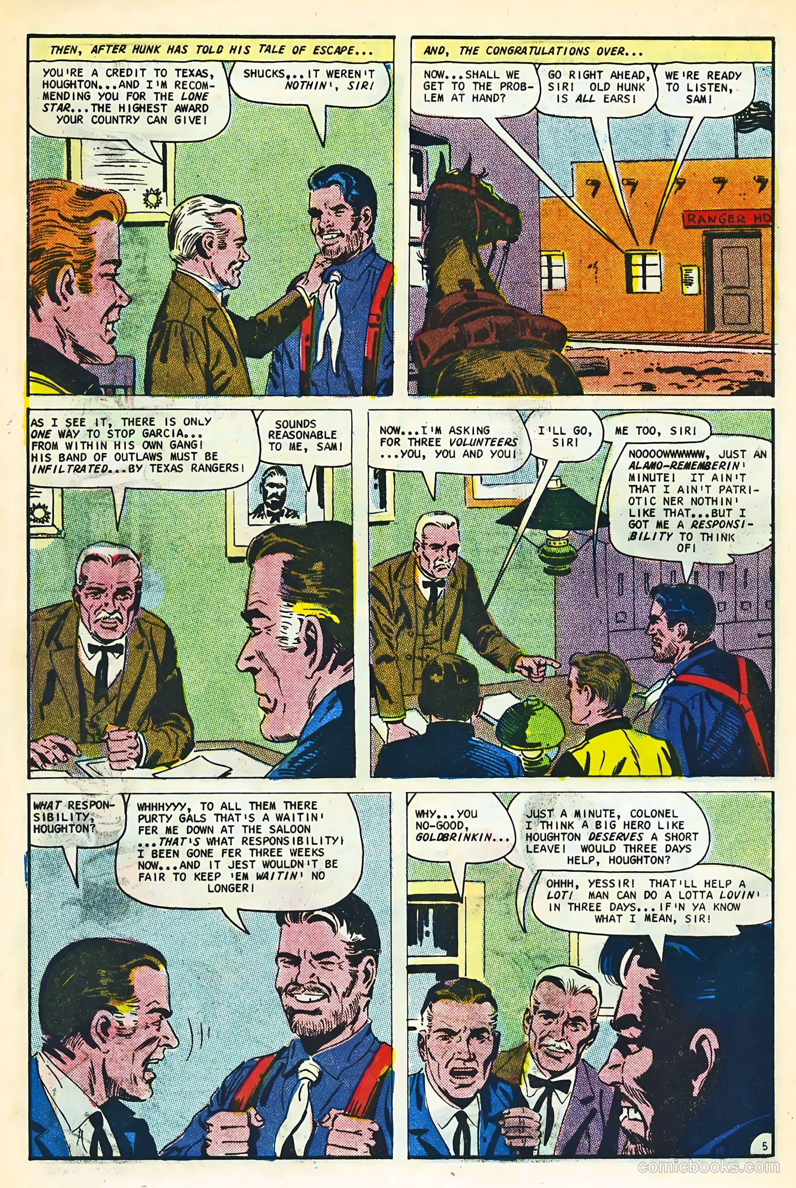Texas Rangers in Action #60 (1967) — page 28 of 36