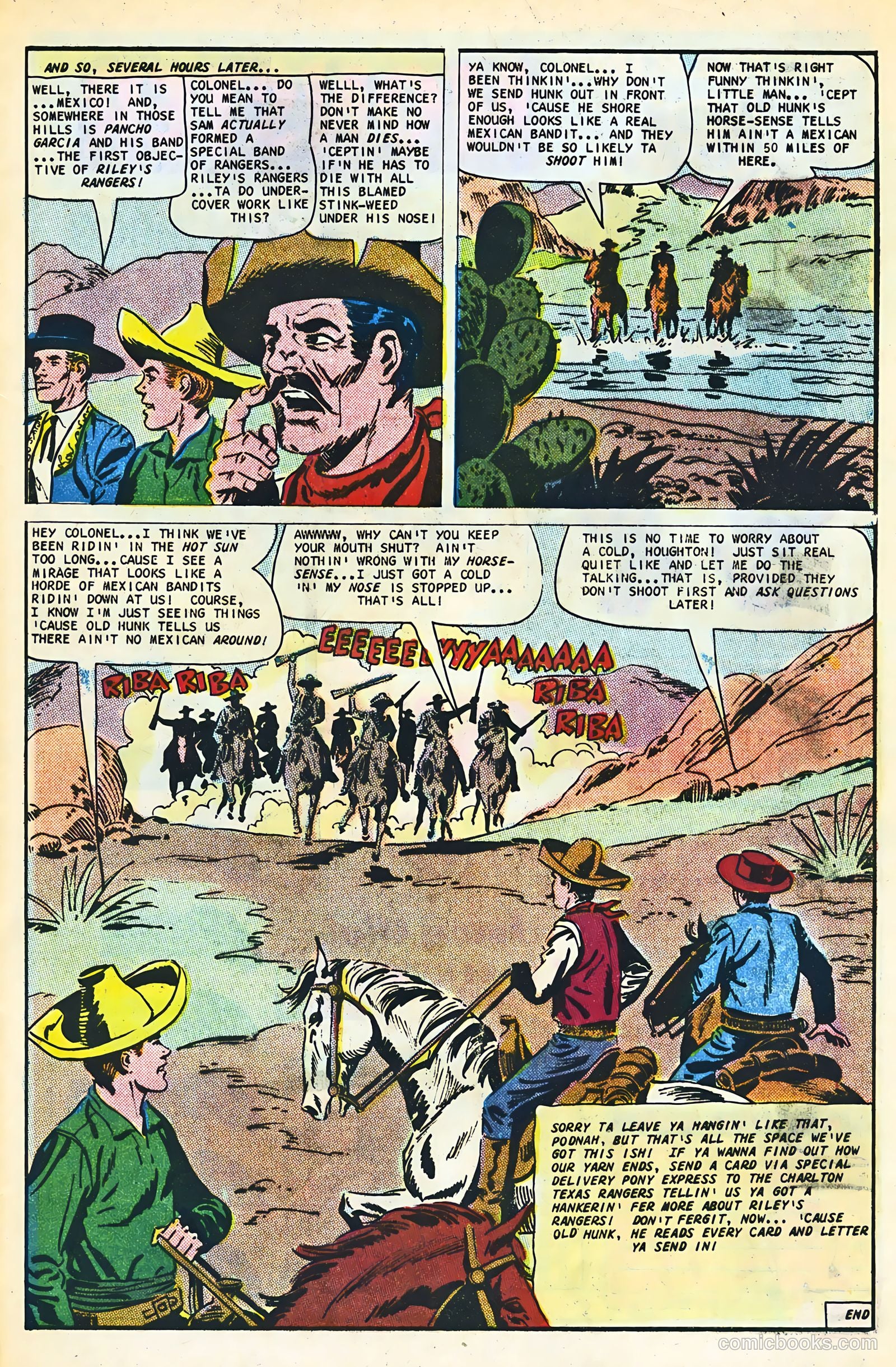 Texas Rangers in Action #60 (1967) — page 33 of 36