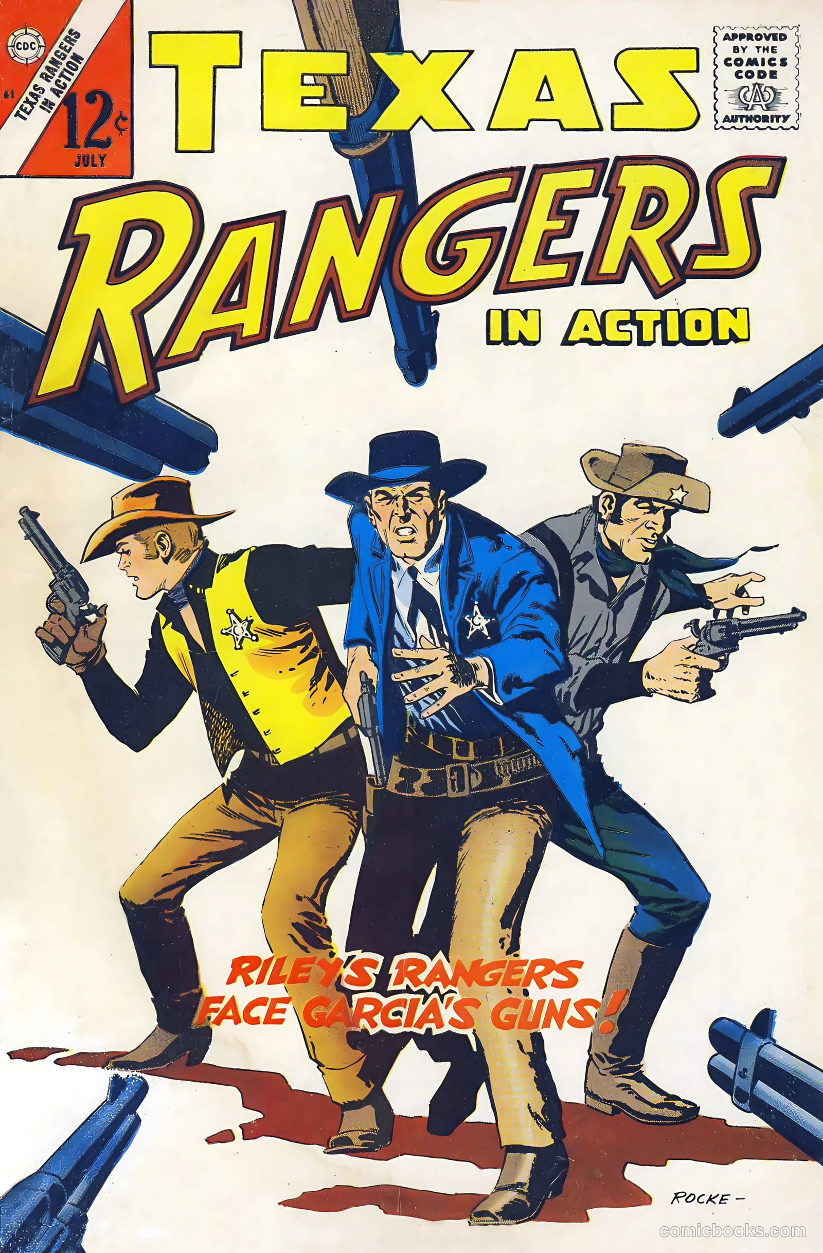 Texas Rangers in Action #61