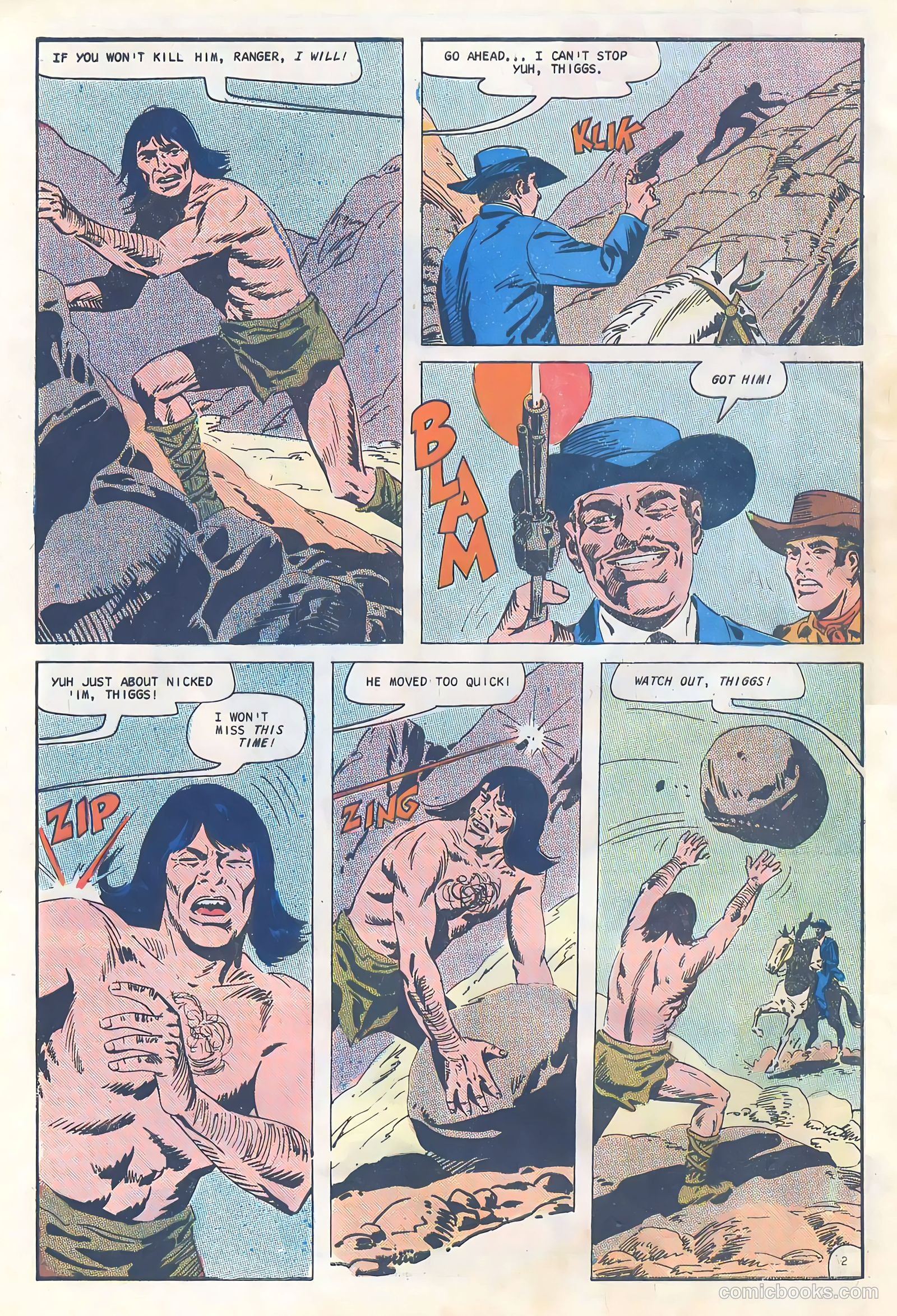 Texas Rangers in Action #61 (1967) — page 4 of 36