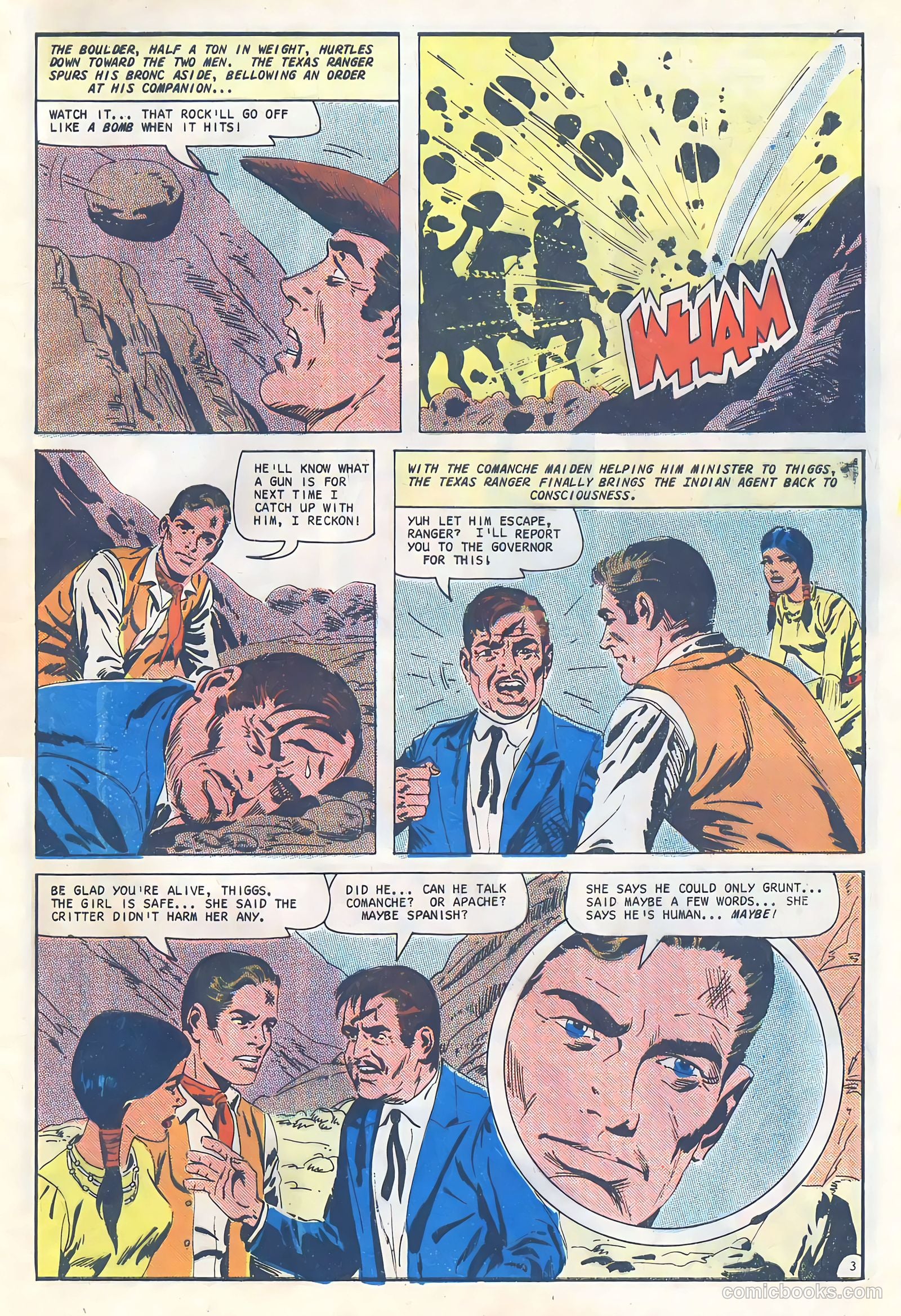 Texas Rangers in Action #61 (1967) — page 5 of 36