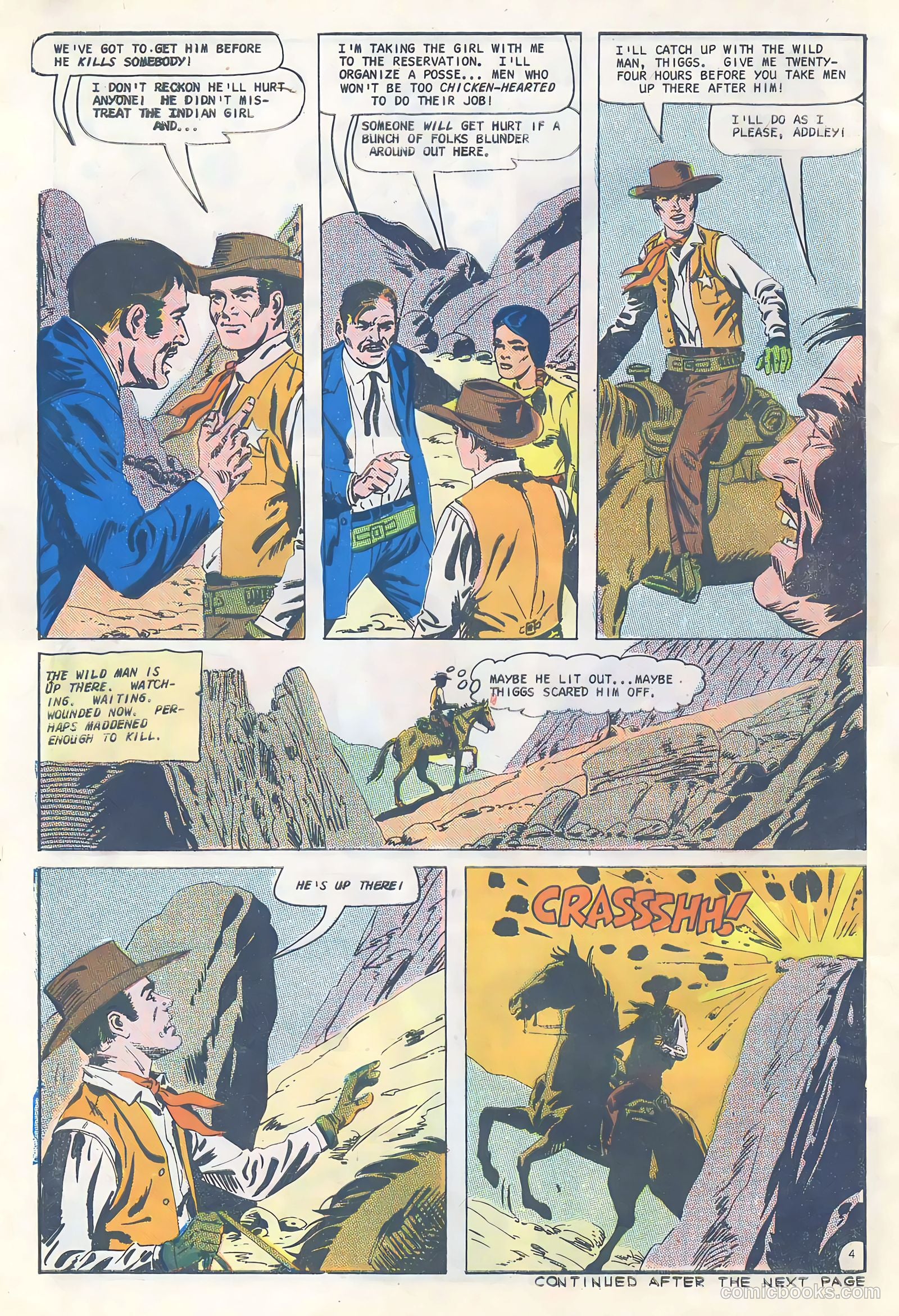 Texas Rangers in Action #61 (1967) — page 6 of 36