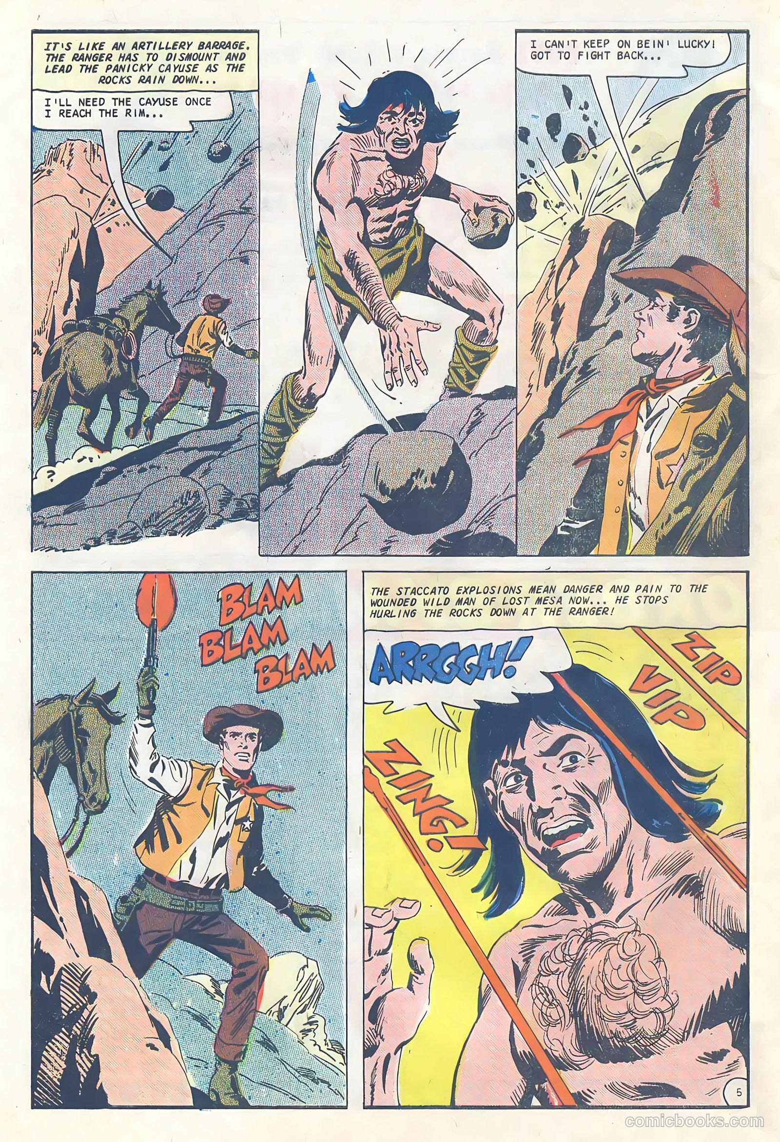 Texas Rangers in Action #61 (1967) — page 8 of 36