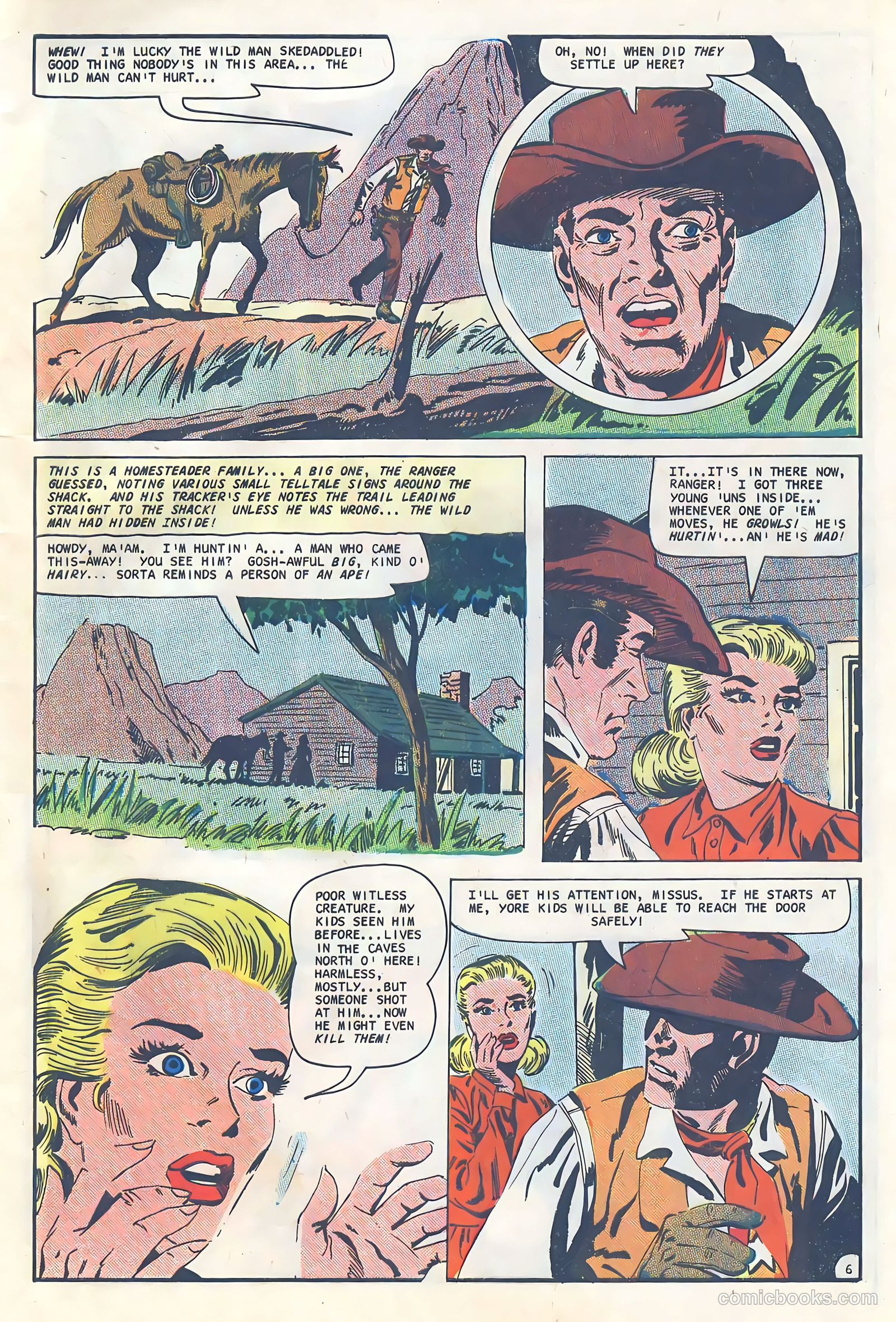 Texas Rangers in Action #61 (1967) — page 9 of 36