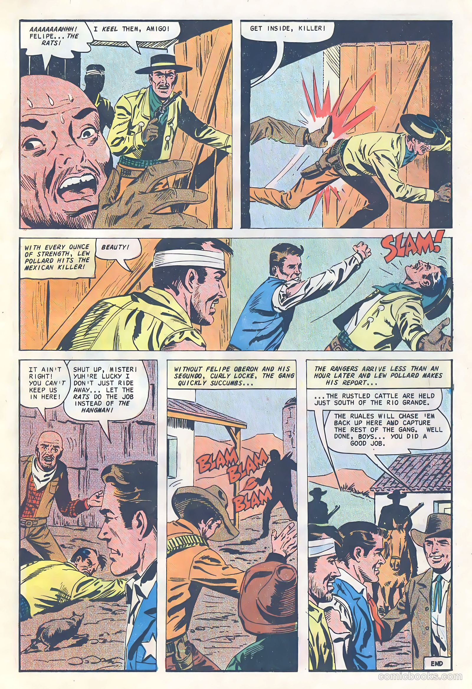 Texas Rangers in Action #61 (1967) — page 21 of 36