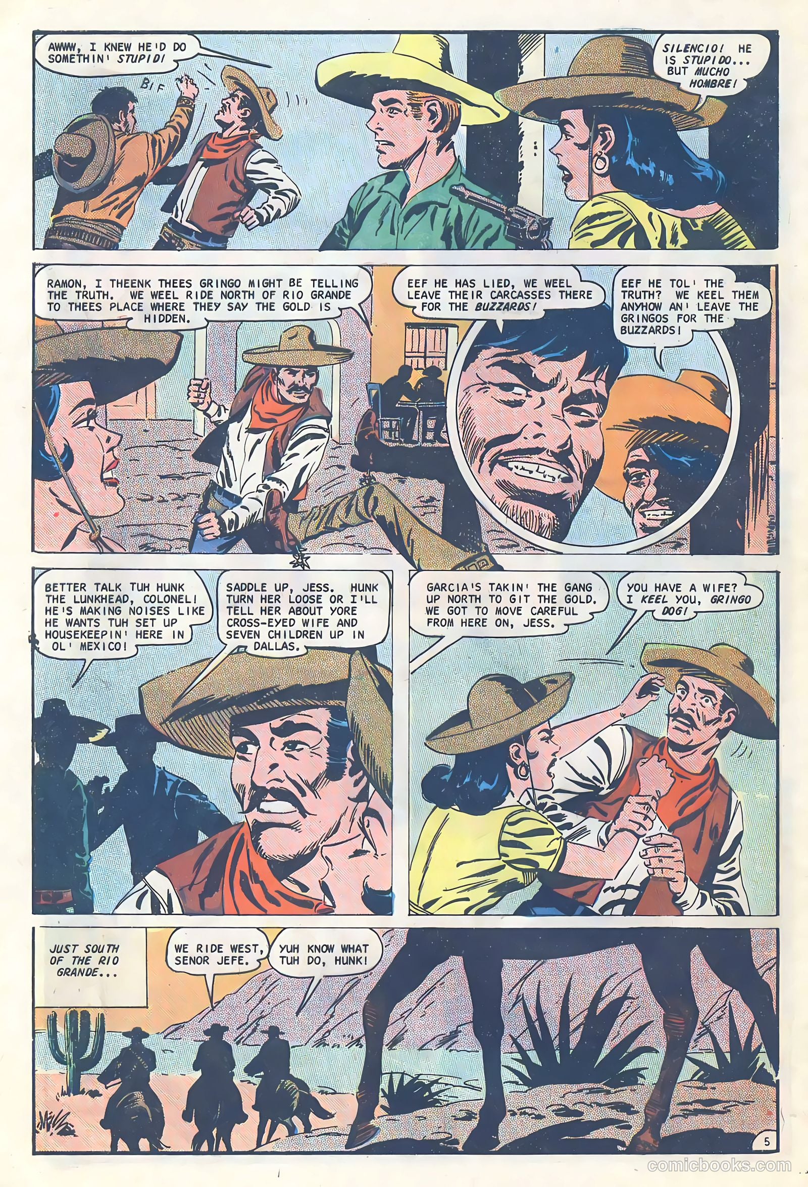 Texas Rangers in Action #61 (1967) — page 28 of 36
