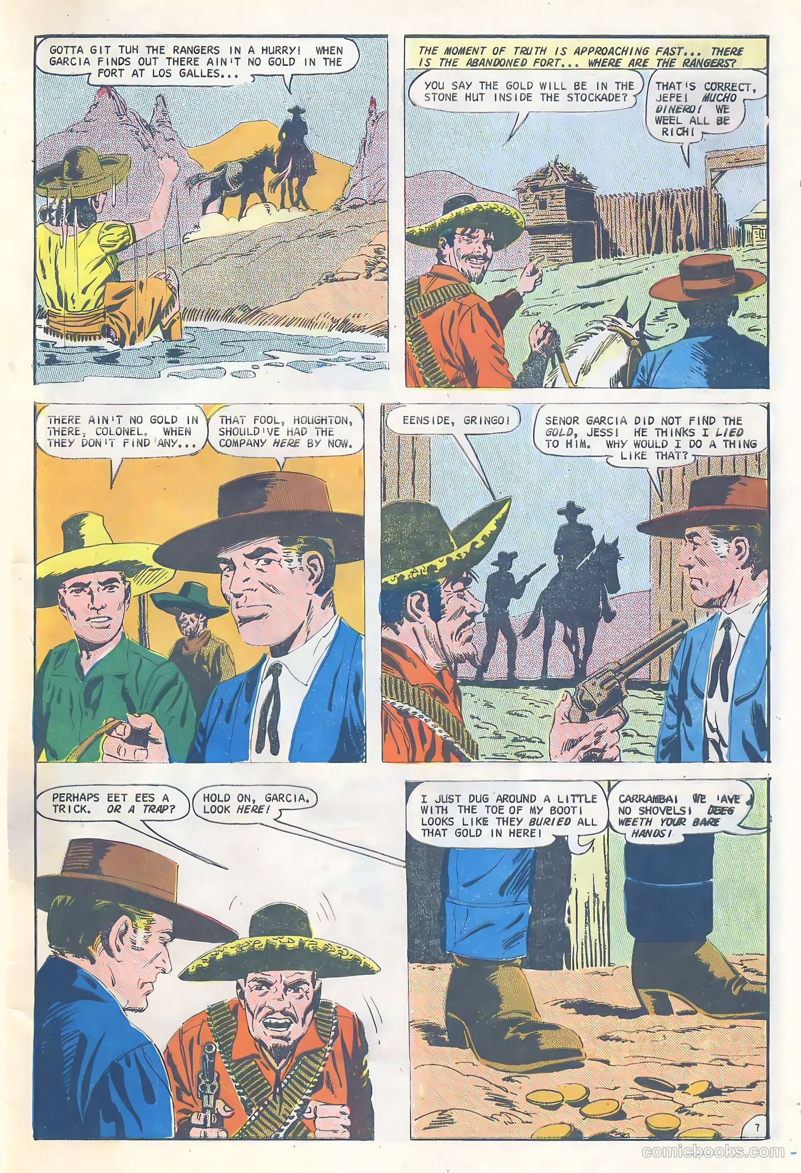 Texas Rangers in Action #61 (1967) — page 31 of 36