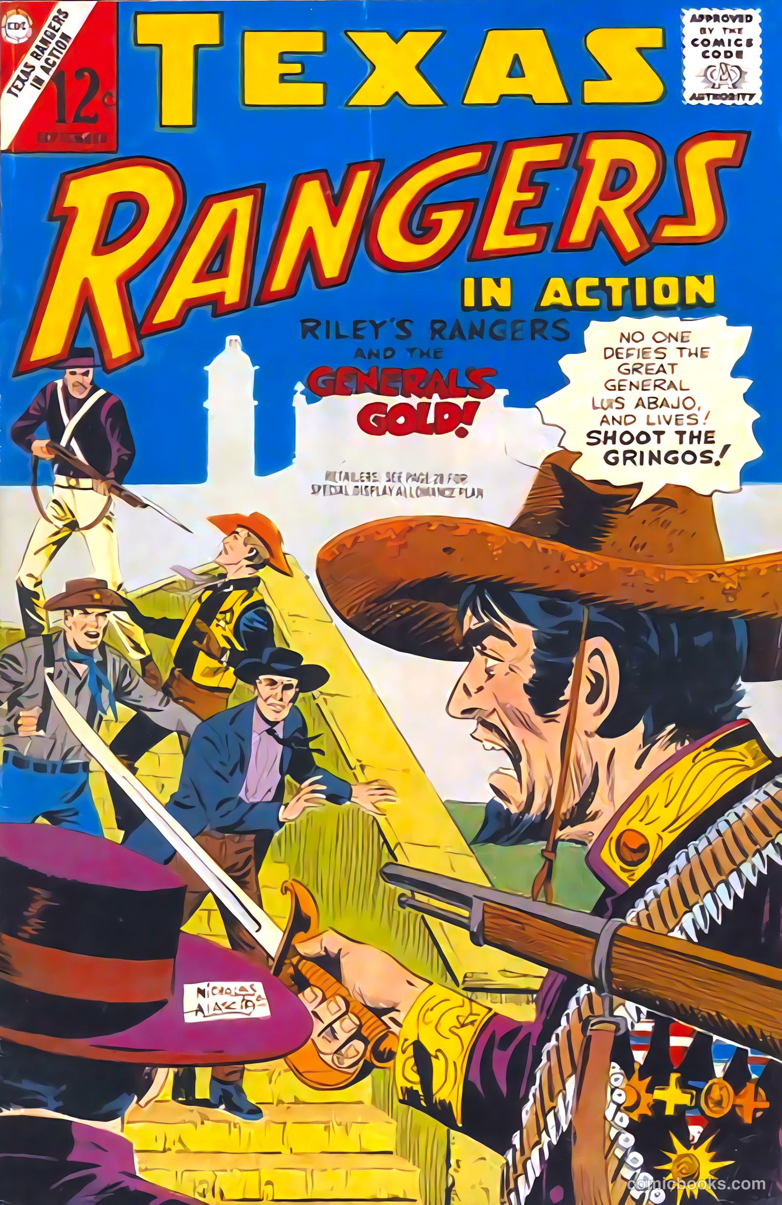 Texas Rangers in Action #62