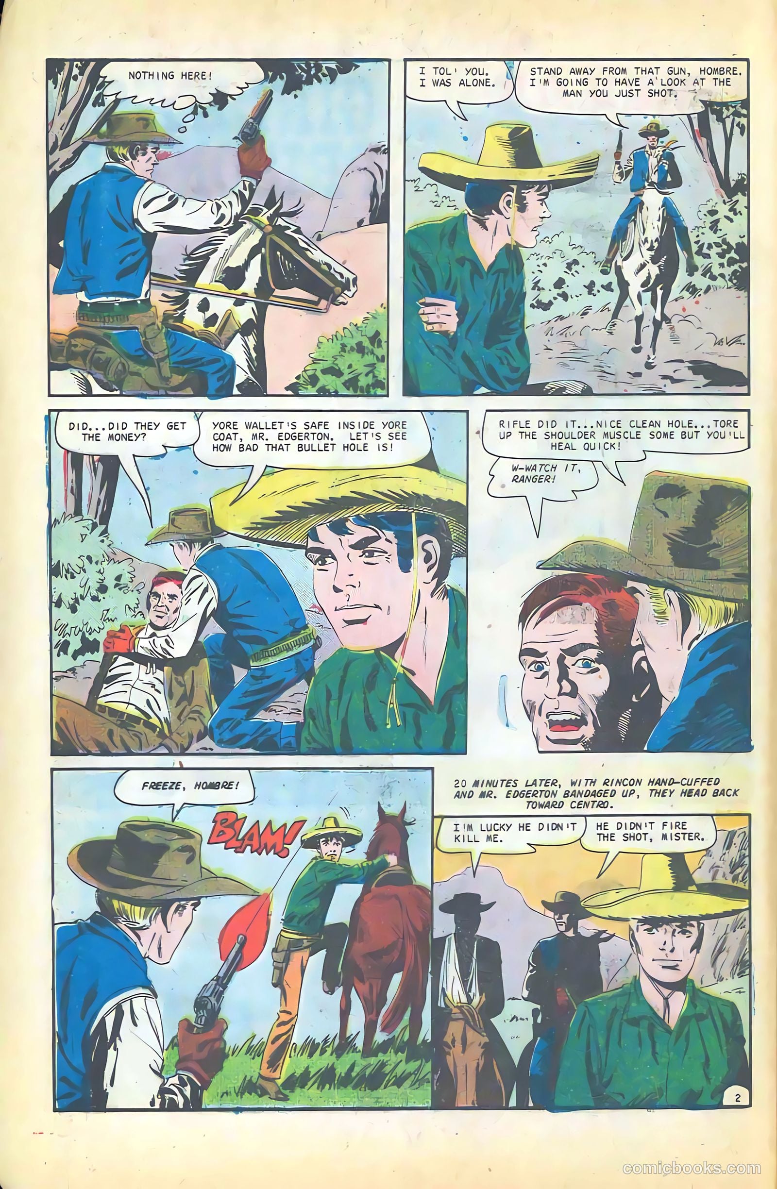 Texas Rangers in Action #62 (1967) — page 3 of 35