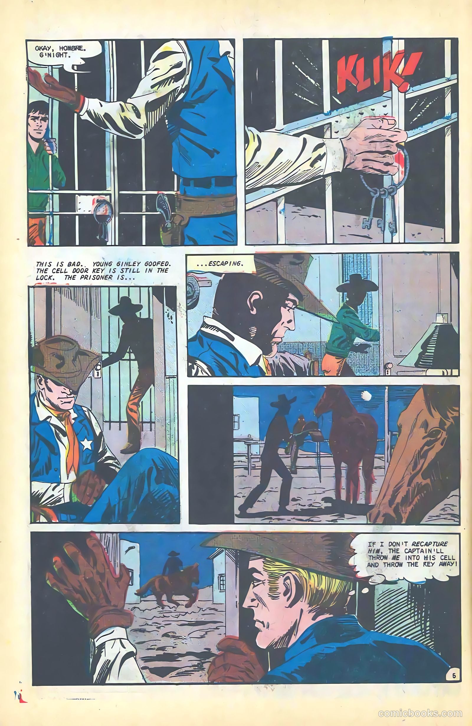 Texas Rangers in Action #62 (1967) — page 7 of 35