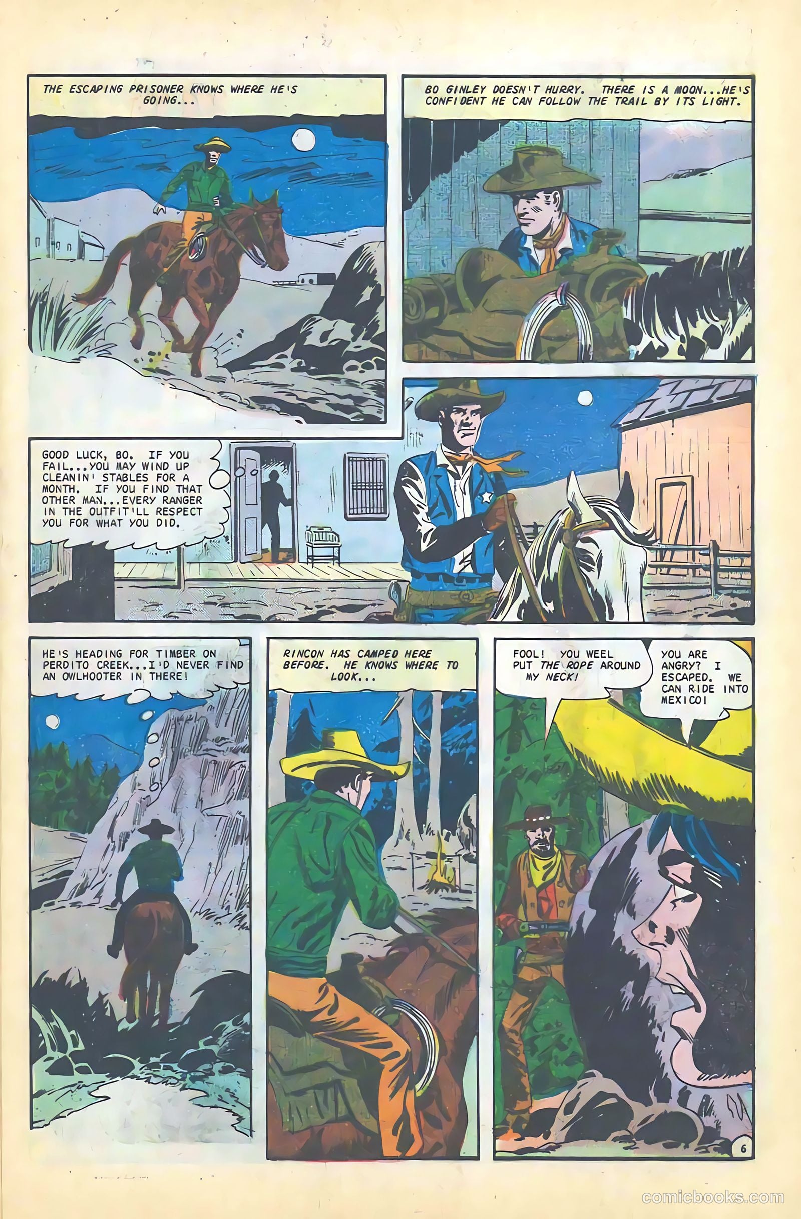 Texas Rangers in Action #62 (1967) — page 8 of 35