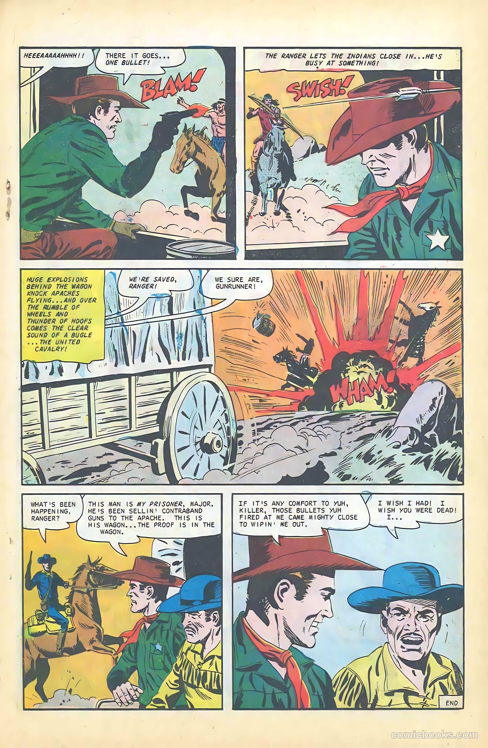 Texas Rangers in Action #62 (1967) — page 20 of 35
