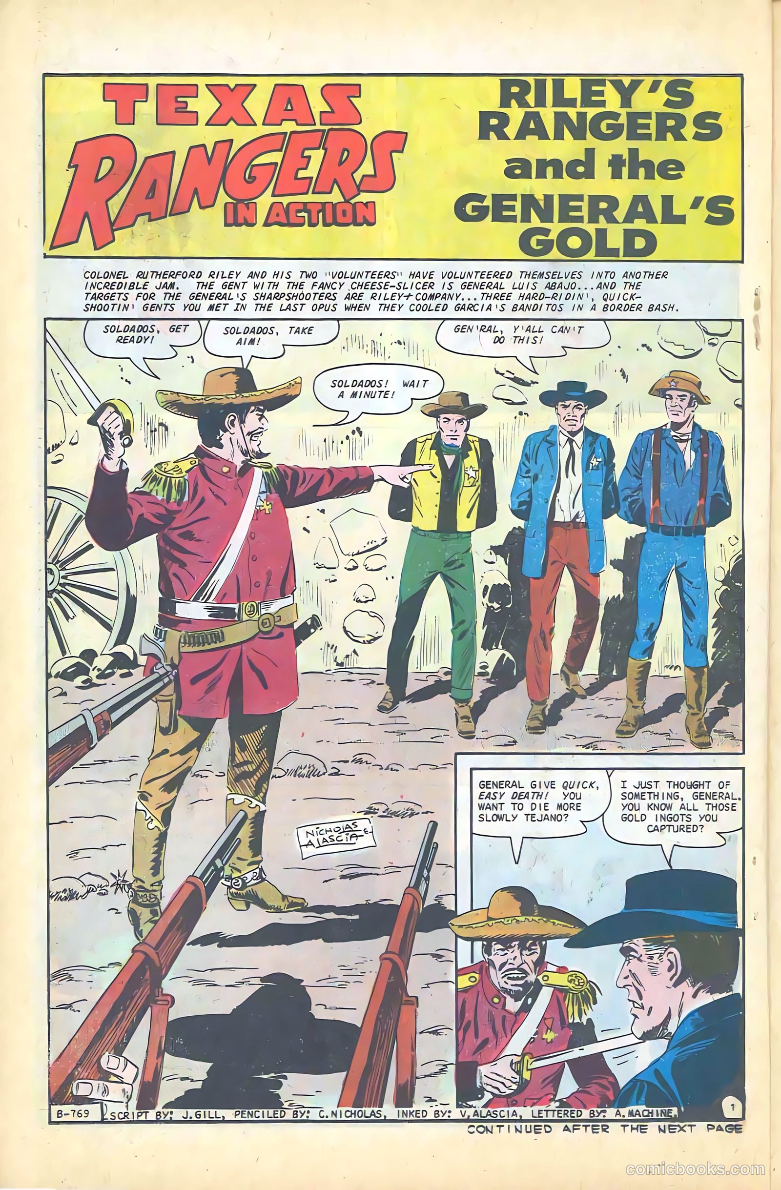 Texas Rangers in Action #62 (1967) — page 21 of 35