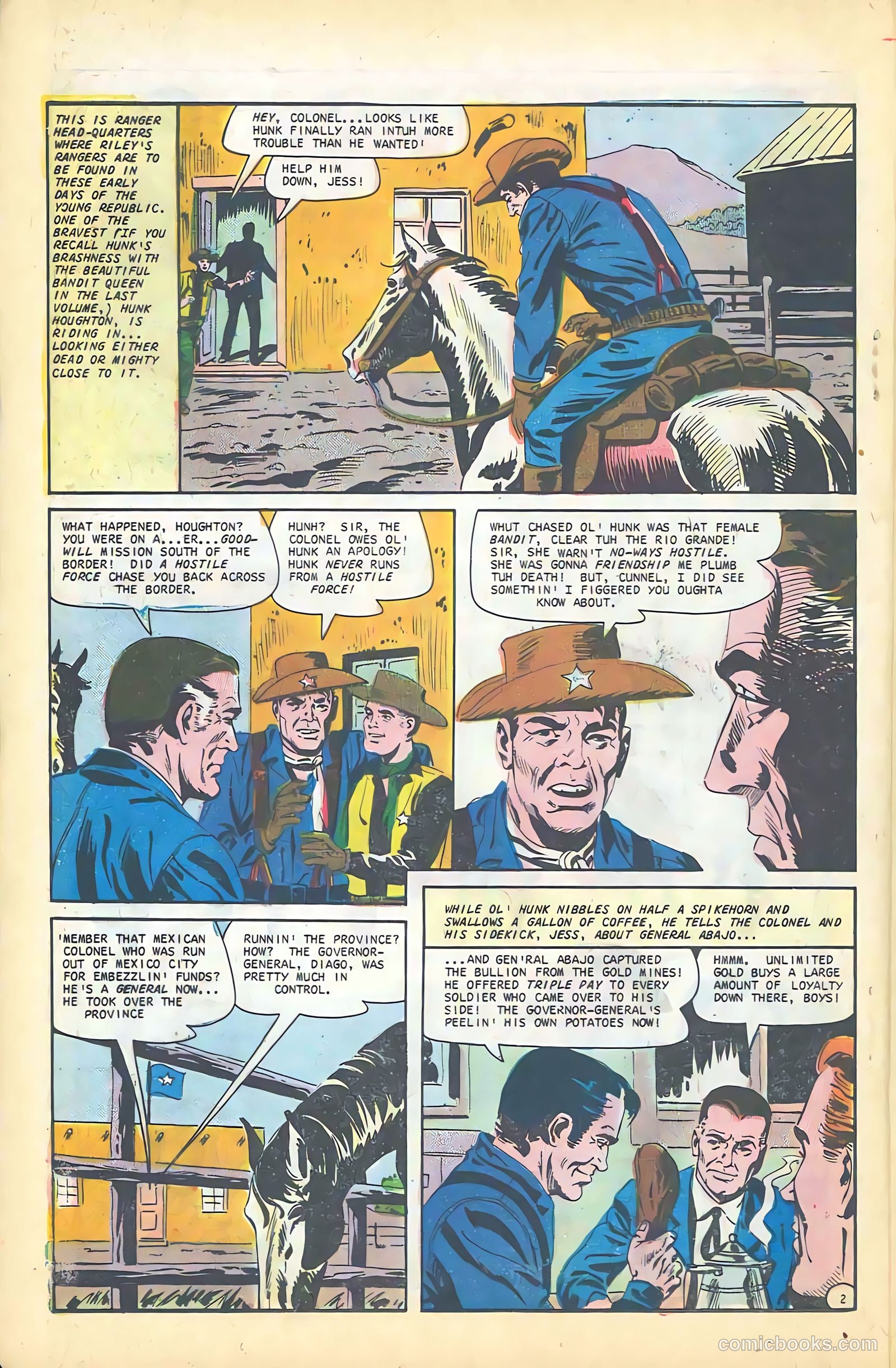 Texas Rangers in Action #62 (1967) — page 23 of 35