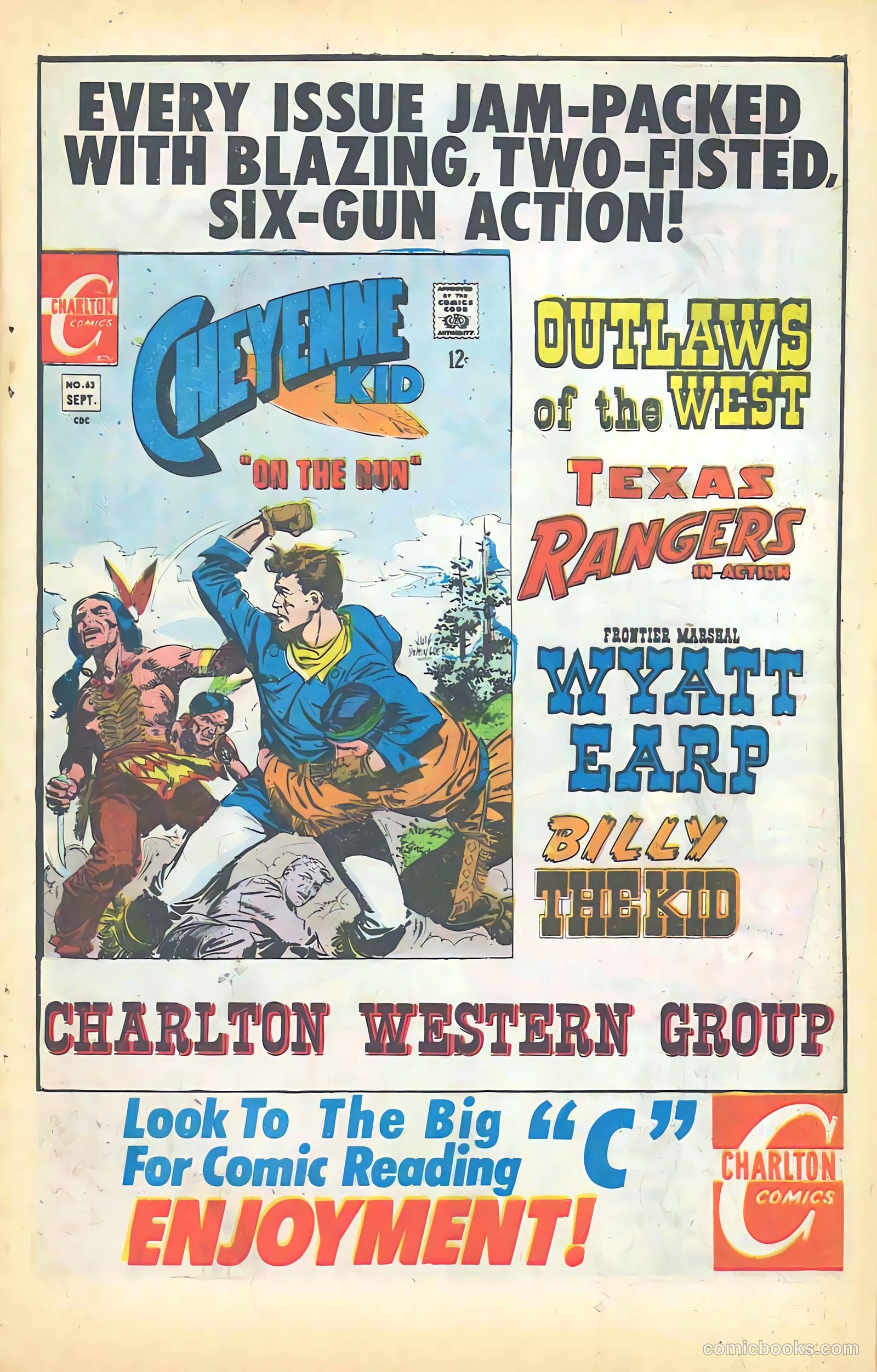 Texas Rangers in Action #62 (1967) — page 32 of 35