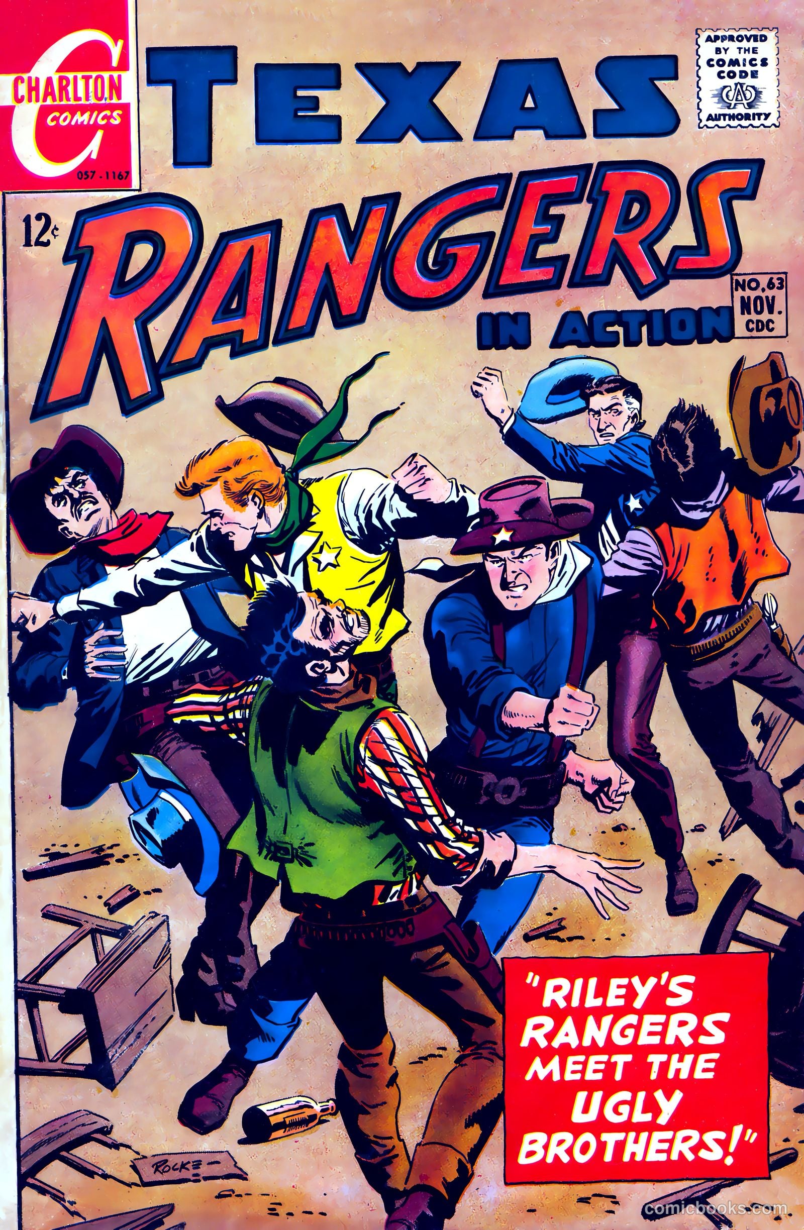 Texas Rangers in Action #63