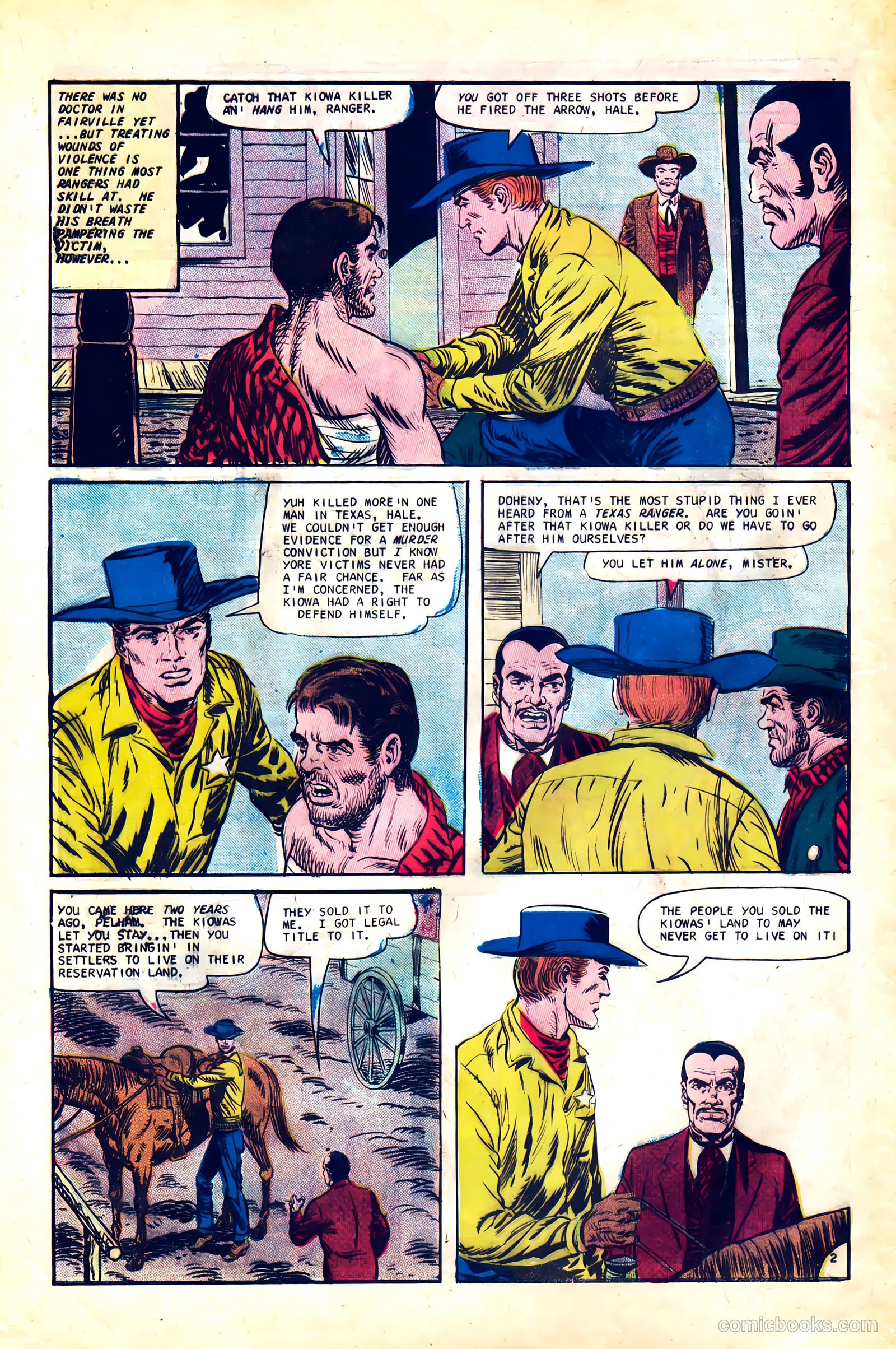 Texas Rangers in Action #63 (1967) — page 4 of 36