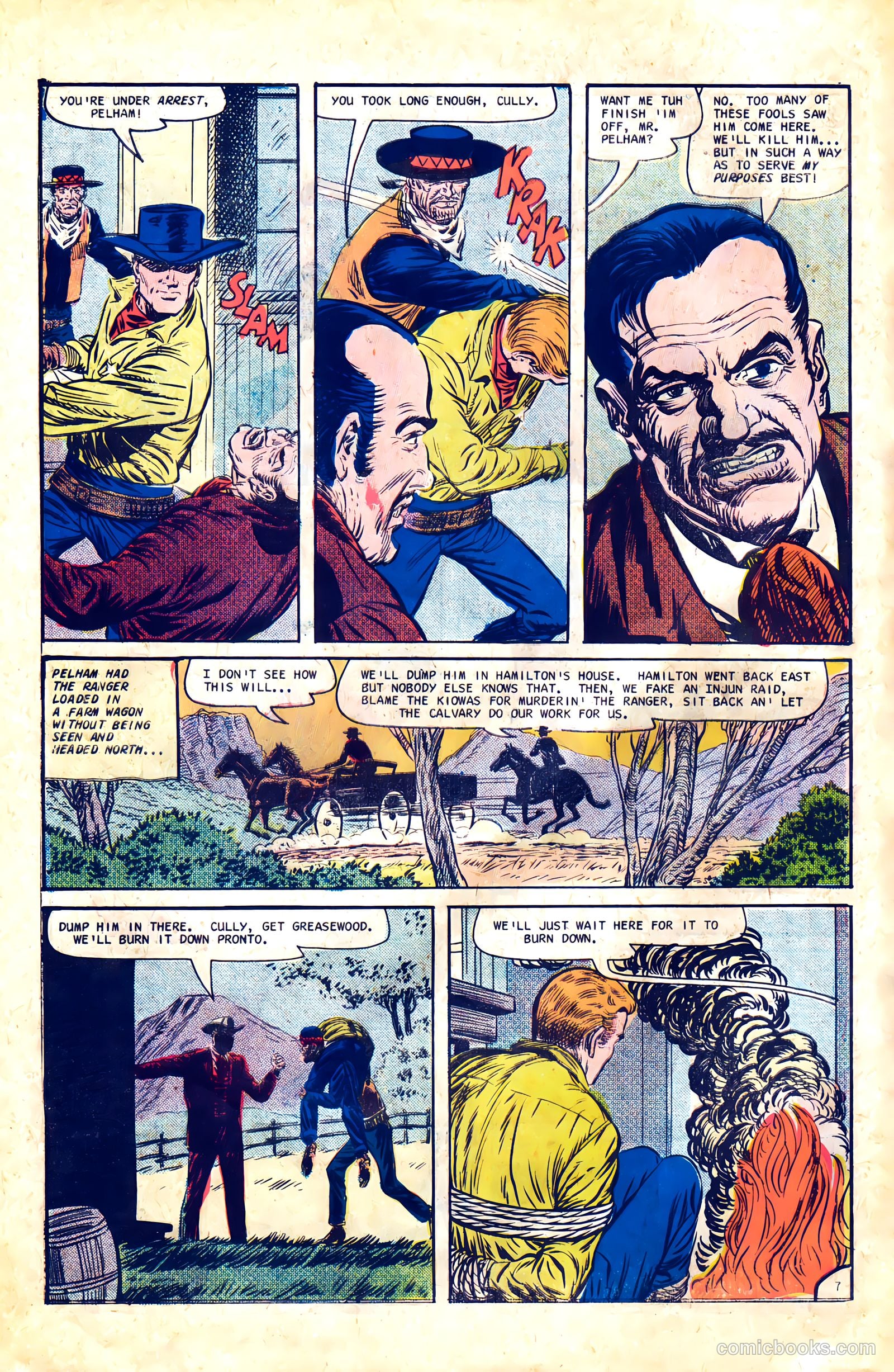 Texas Rangers in Action #63 (1967) — page 10 of 36