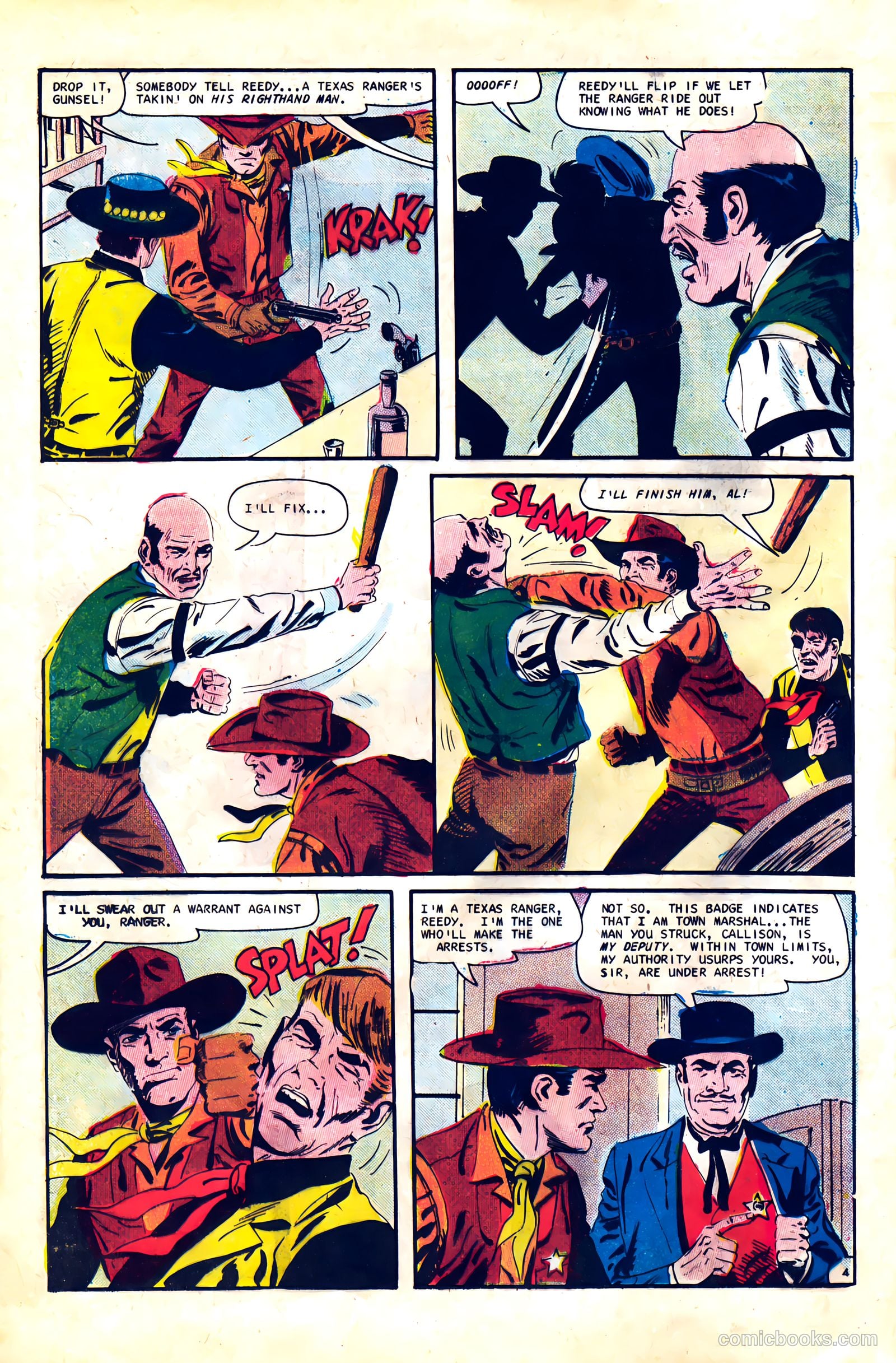 Texas Rangers in Action #63 (1967) — page 16 of 36