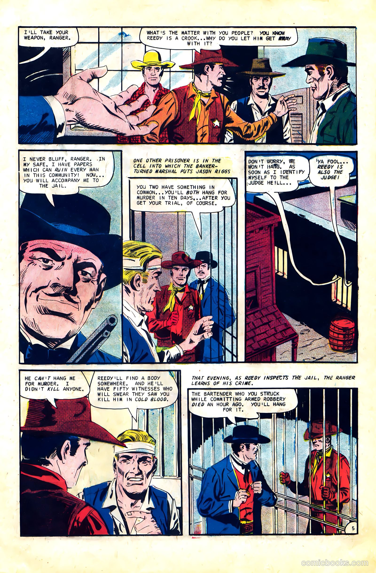 Texas Rangers in Action #63 (1967) — page 17 of 36