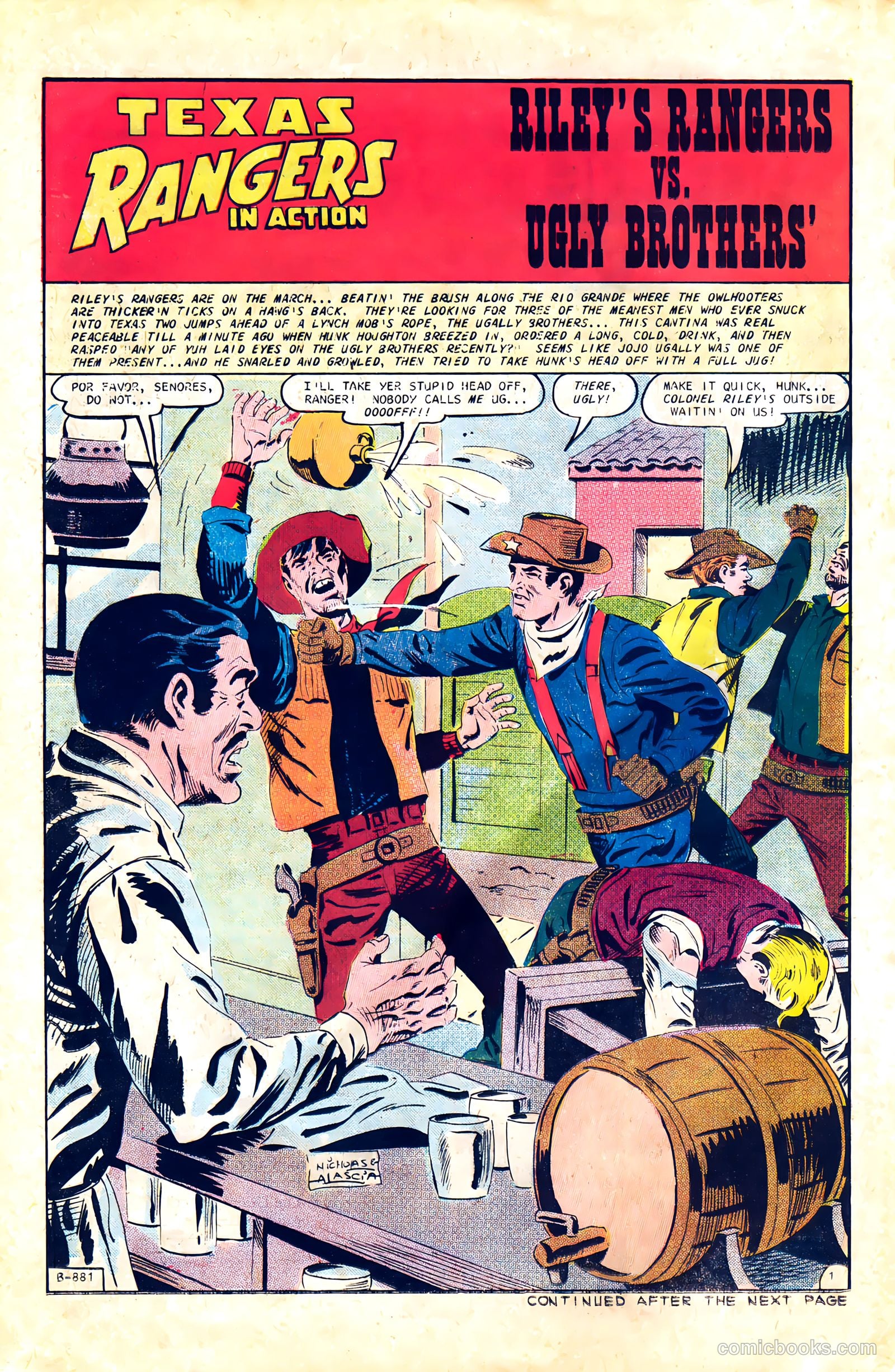 Texas Rangers in Action #63 (1967) — page 22 of 36