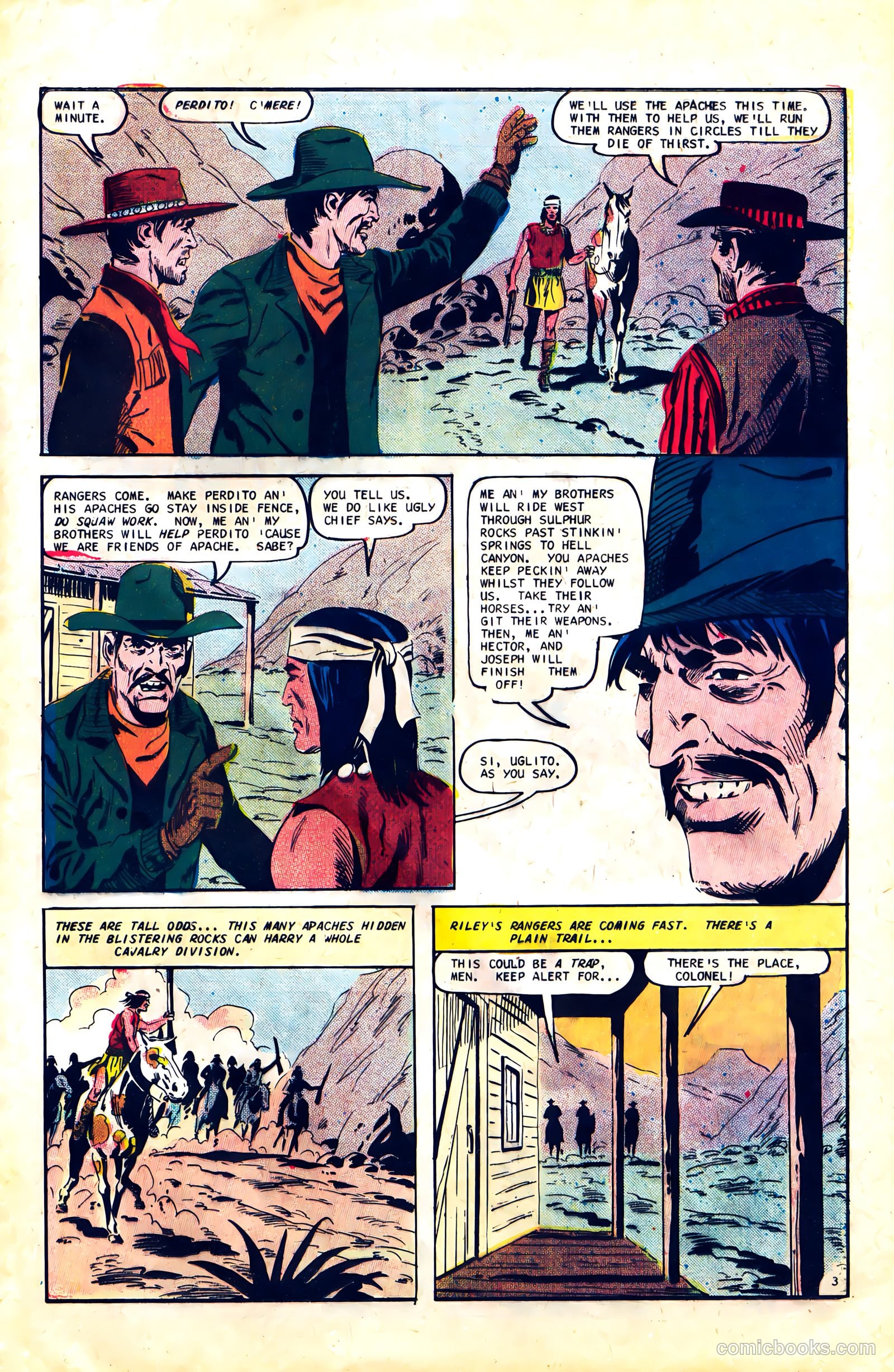 Texas Rangers in Action #63 (1967) — page 25 of 36