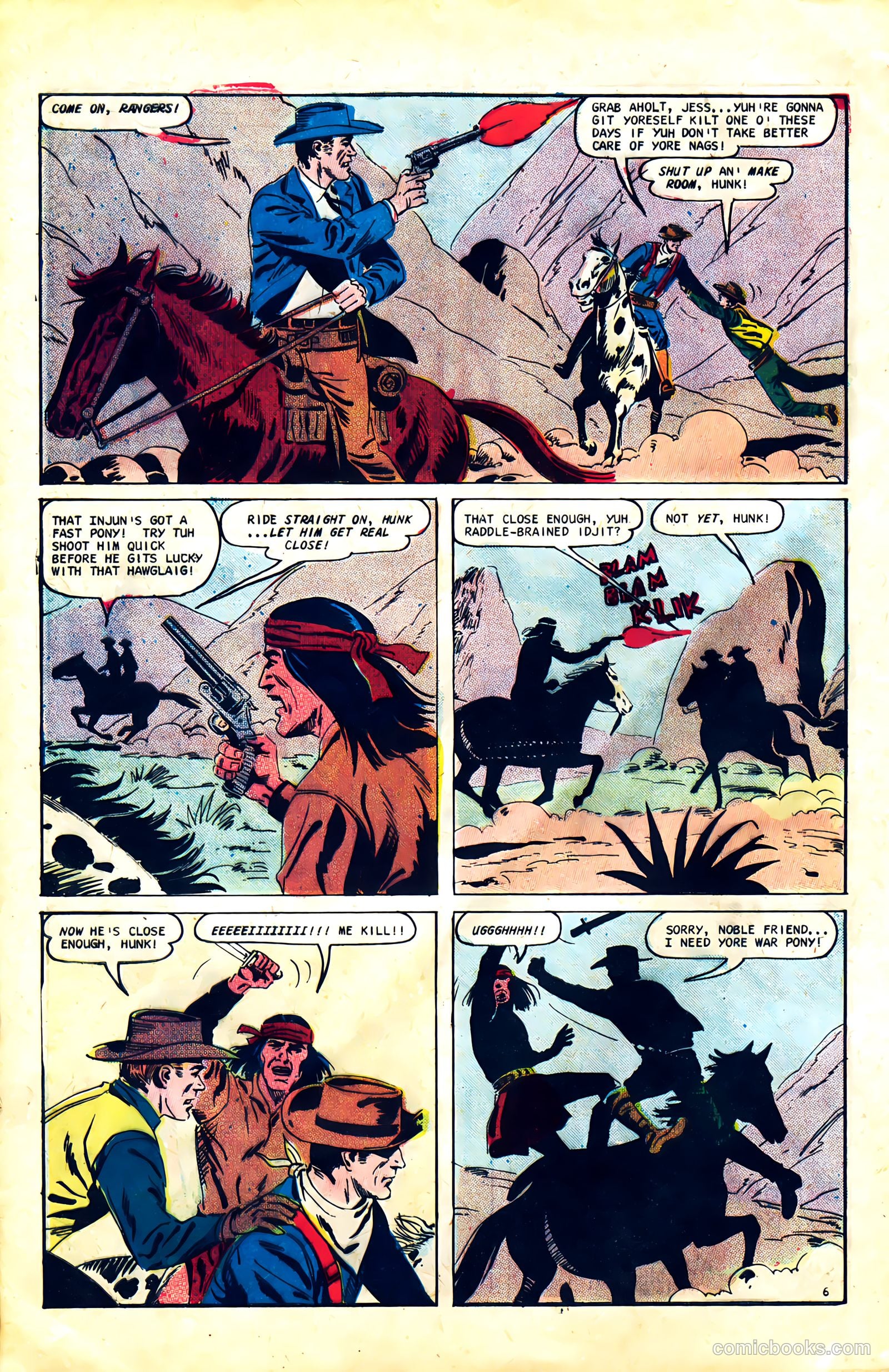 Texas Rangers in Action #63 (1967) — page 28 of 36