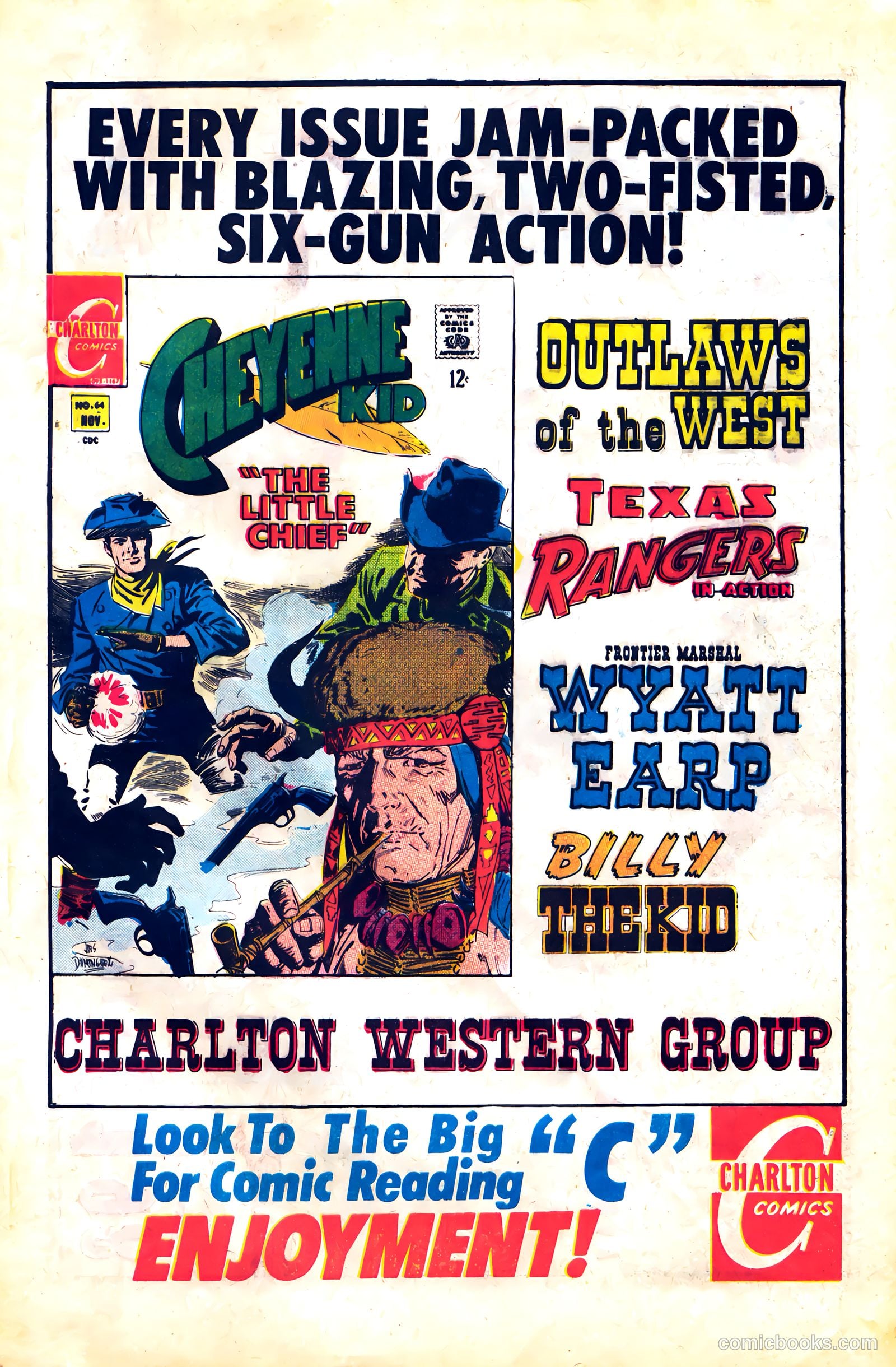 Texas Rangers in Action #63 (1967) — page 33 of 36