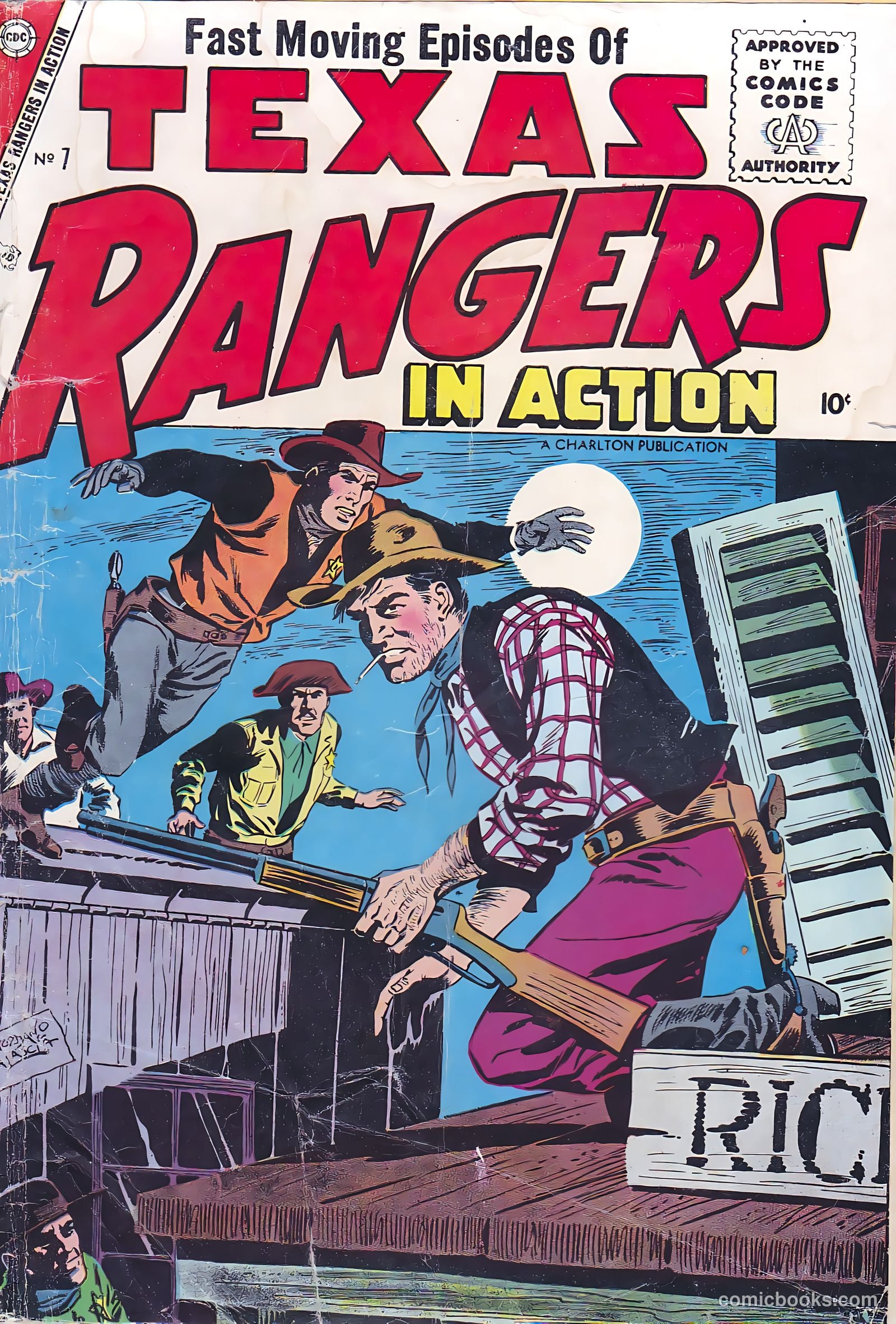 Texas Rangers in Action #7