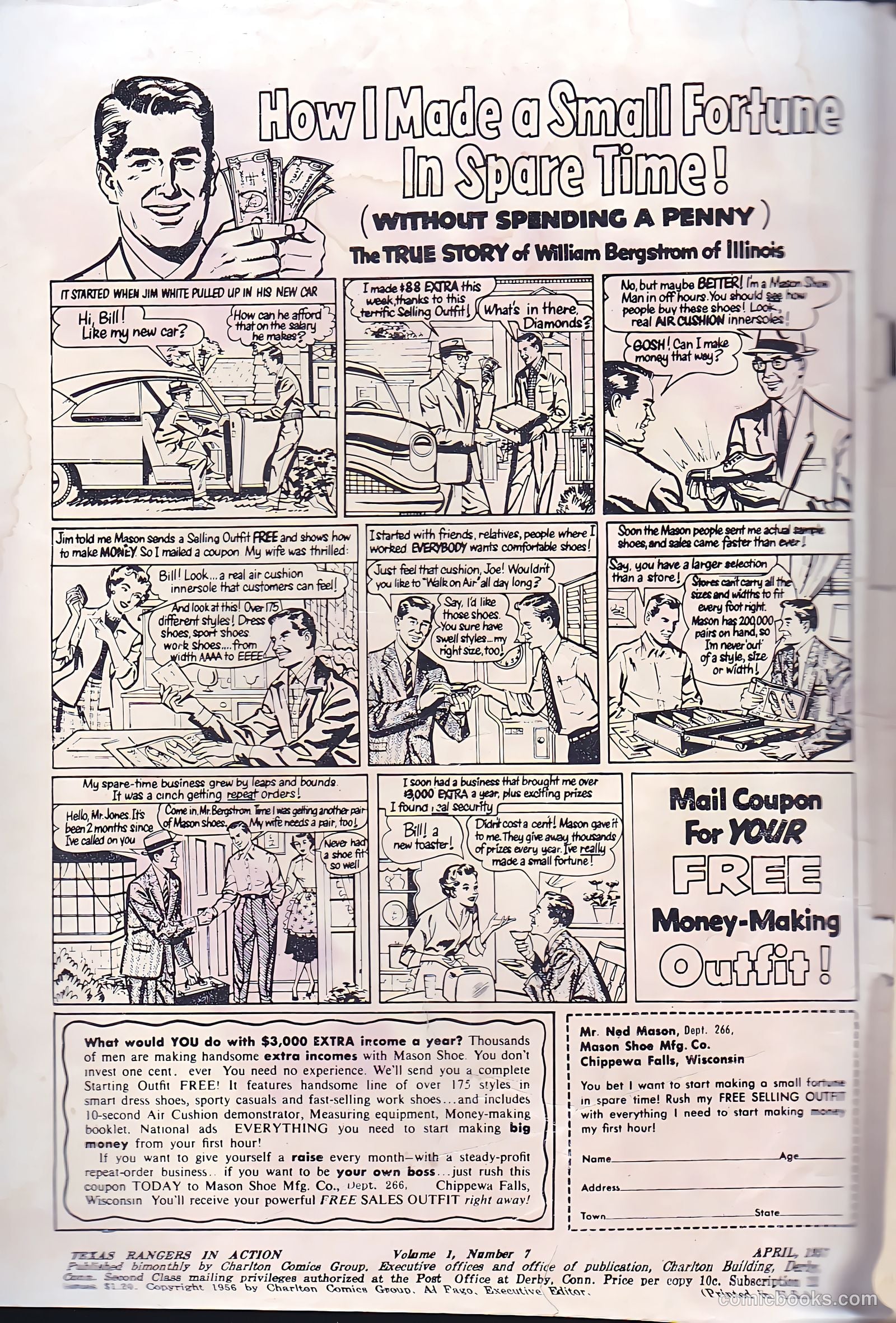 Texas Rangers in Action #7 (1957) — page 2 of 36