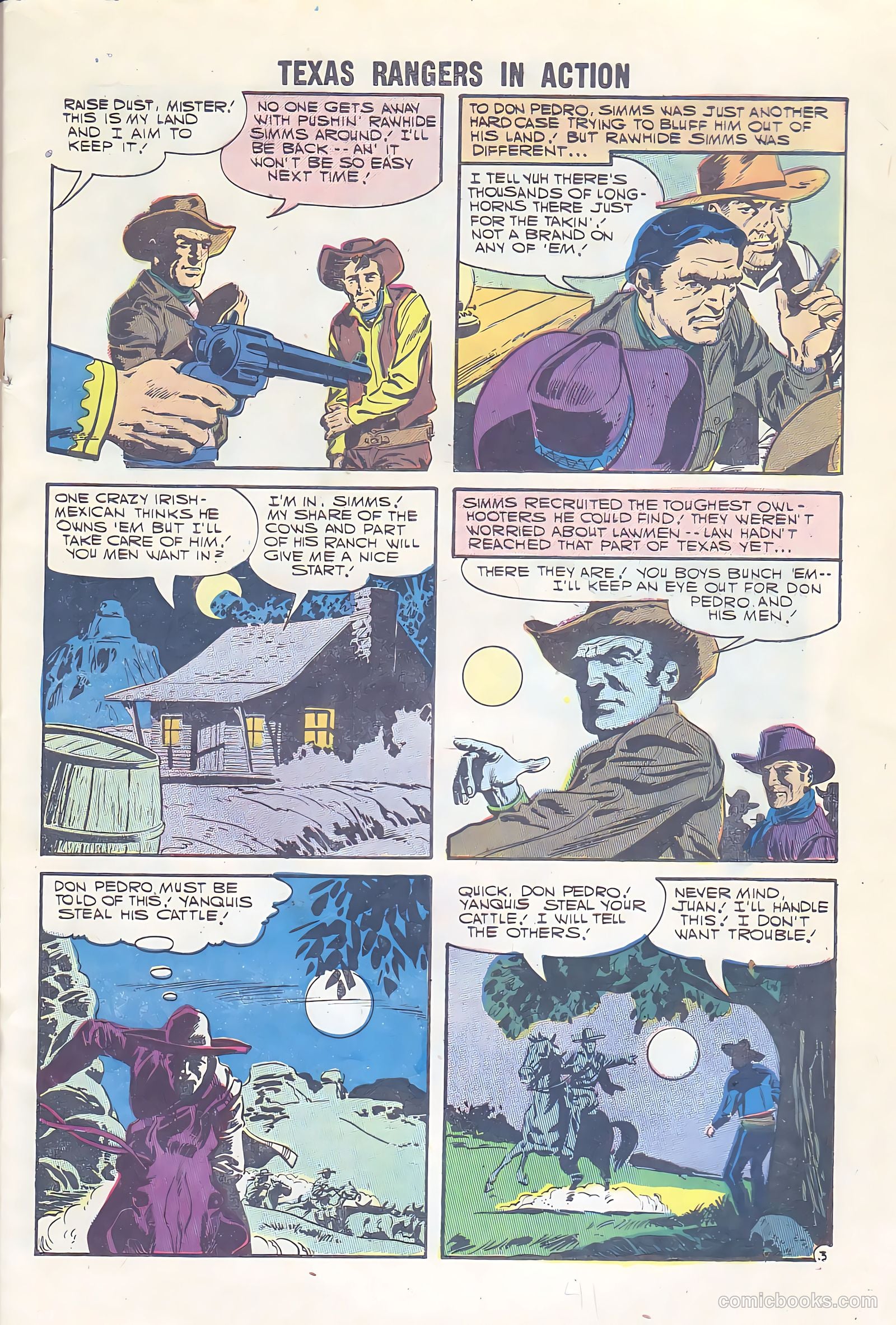 Texas Rangers in Action #7 (1957) — page 5 of 36