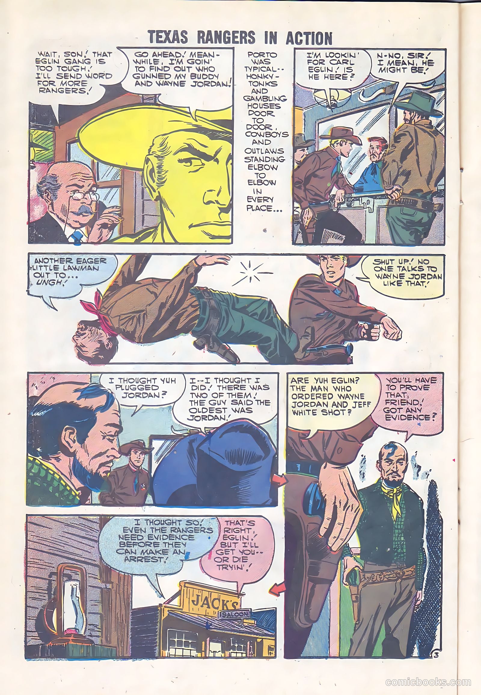 Texas Rangers in Action #7 (1957) — page 14 of 36