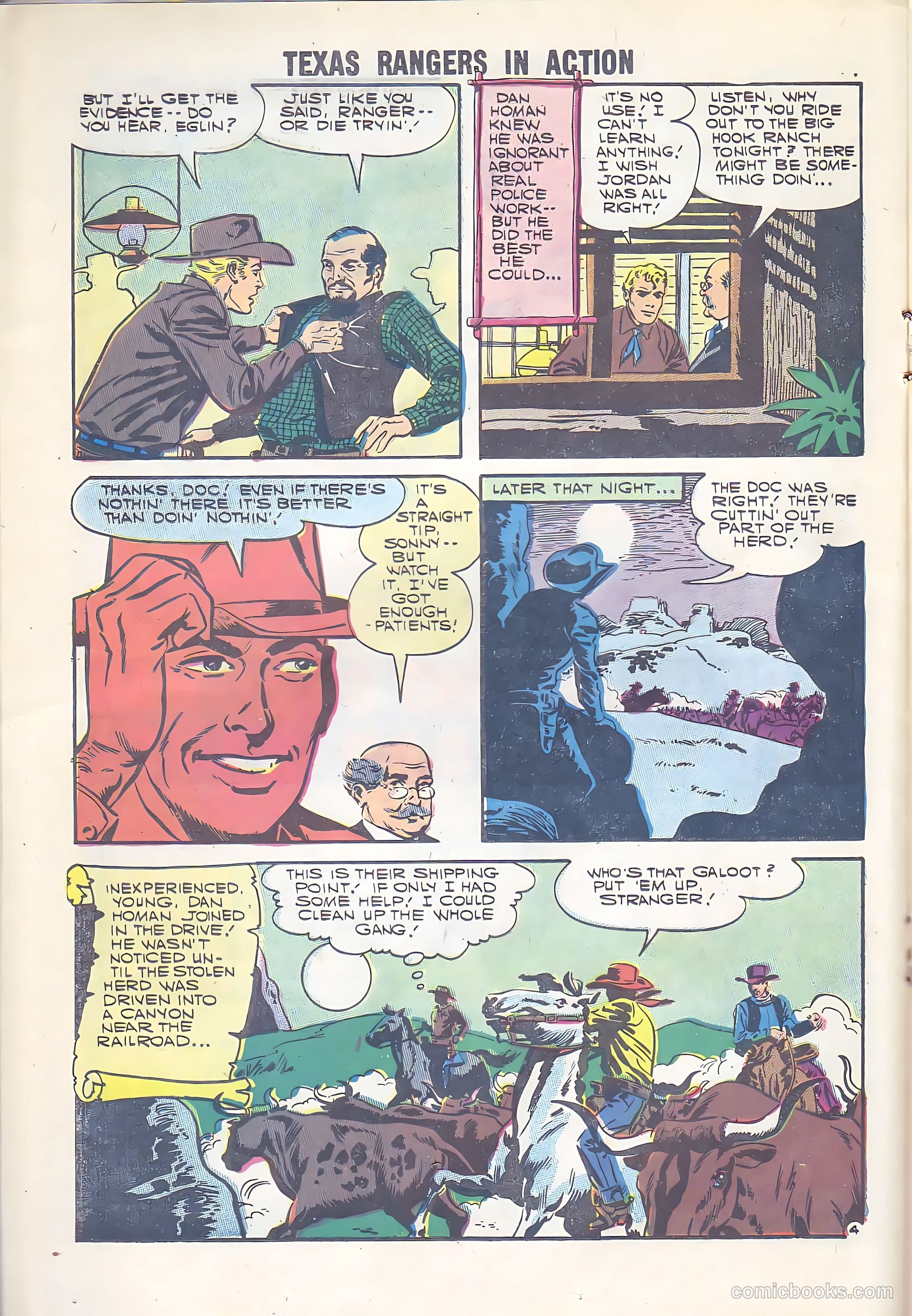 Texas Rangers in Action #7 (1957) — page 16 of 36